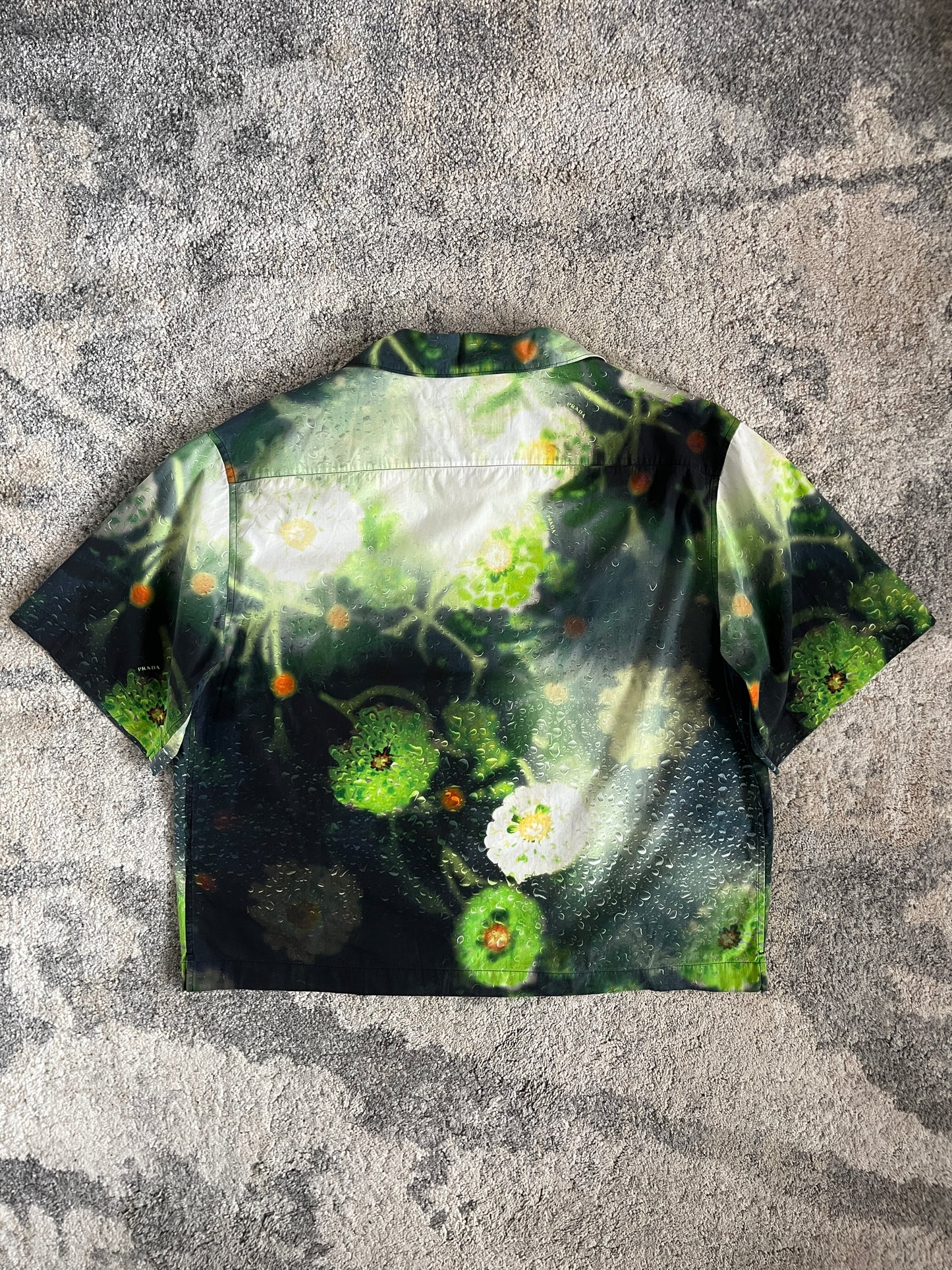 Prada SS2018 cotton bowling shirt