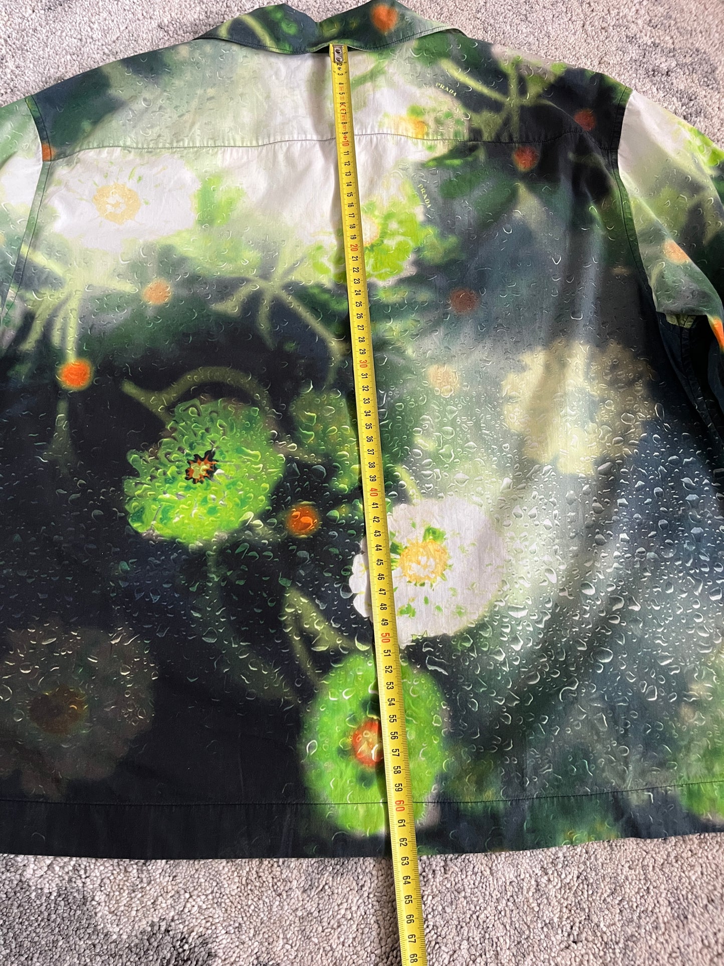Prada SS2018 cotton bowling shirt