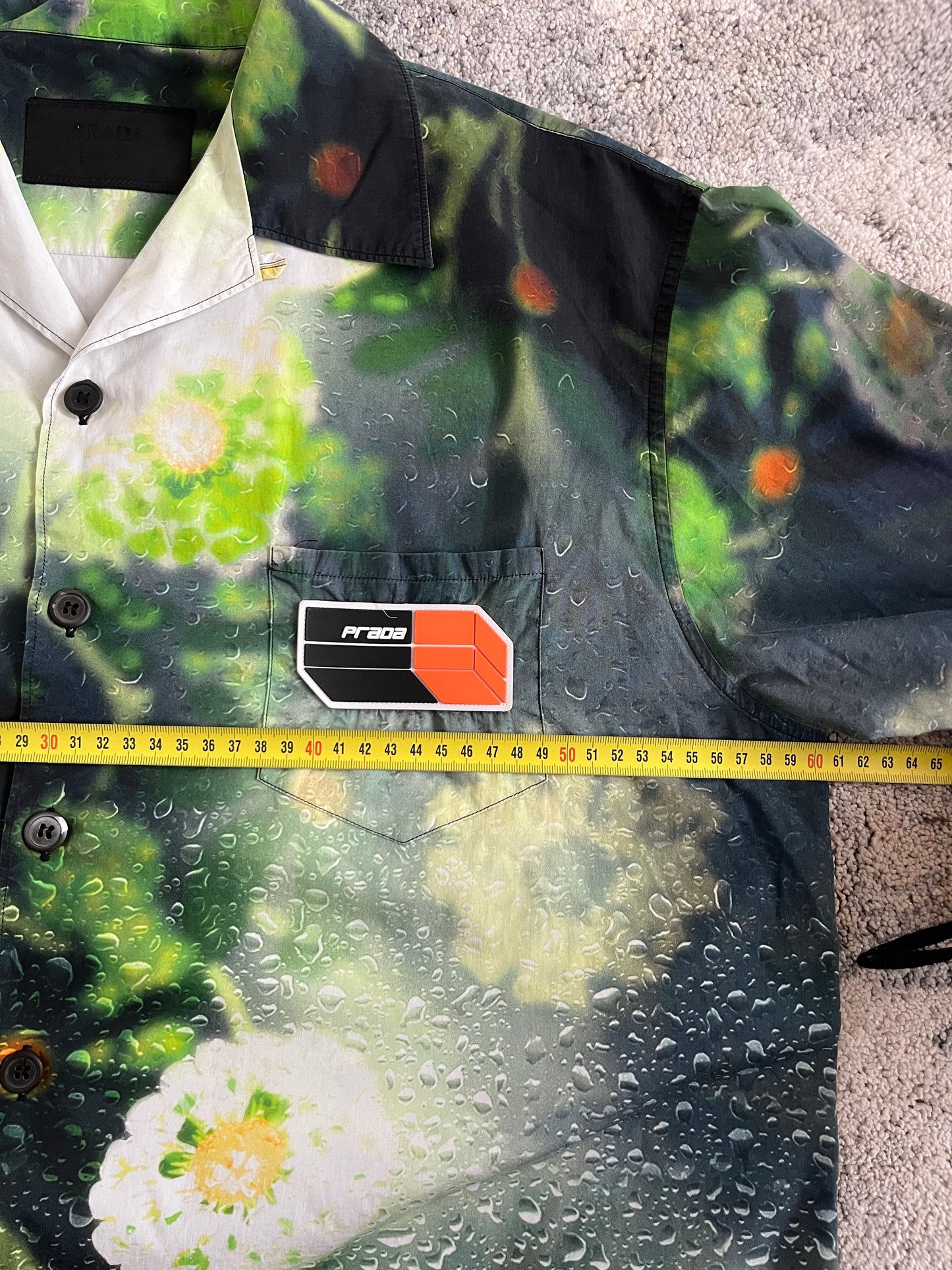 Prada SS2018 cotton bowling shirt