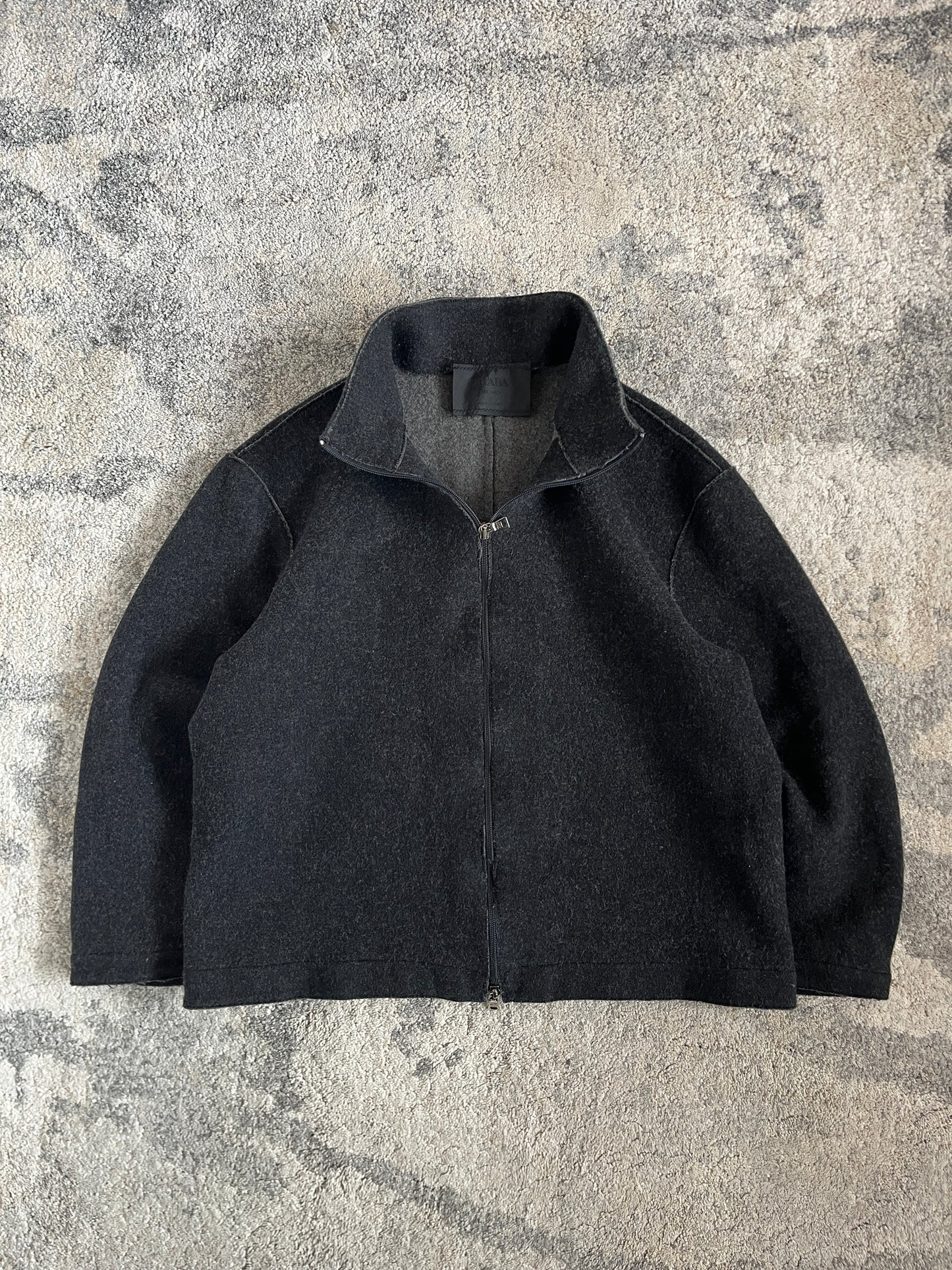 Prada 1999 wool zip jacket