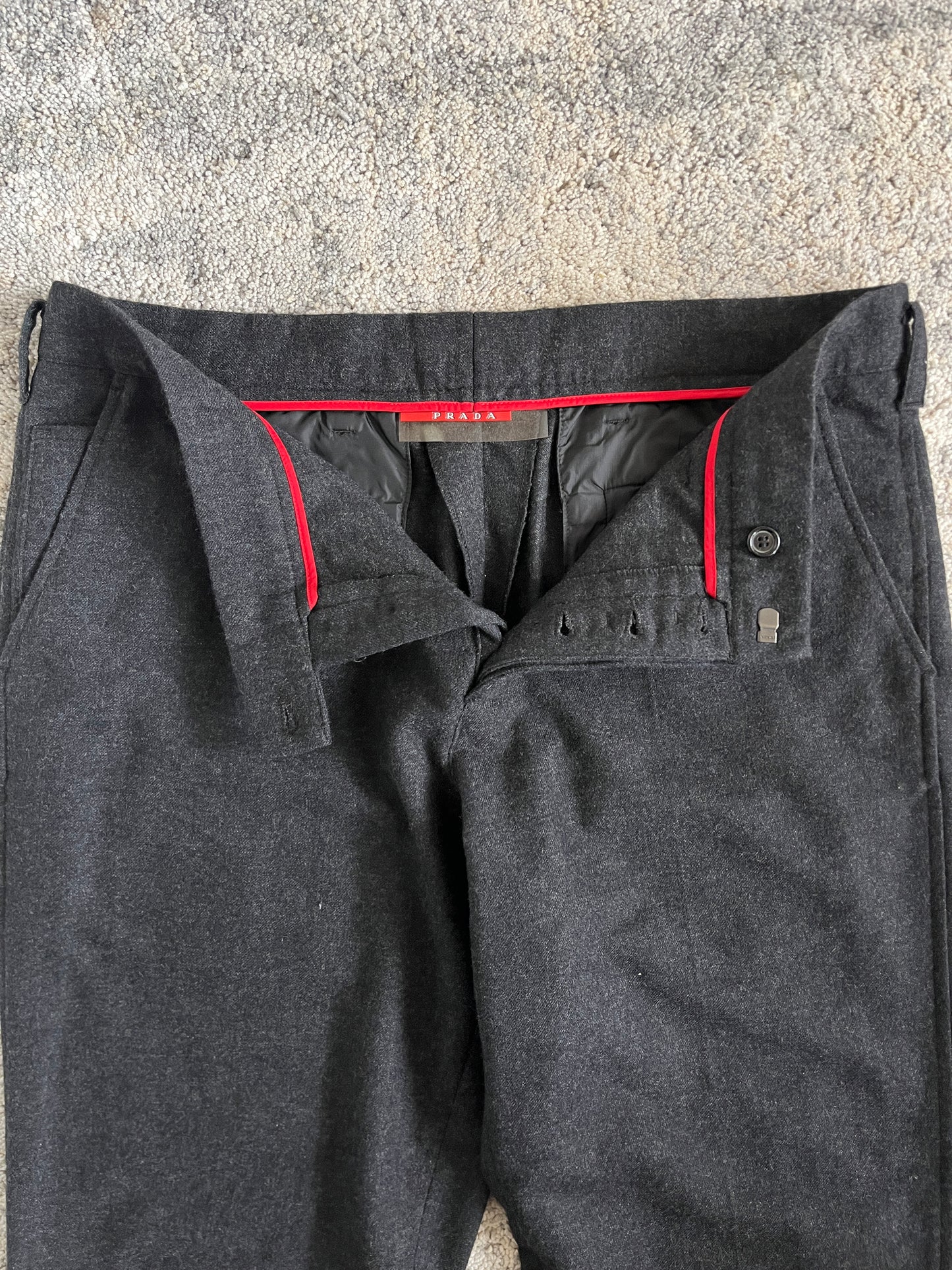 Prada 2000's wool pants
