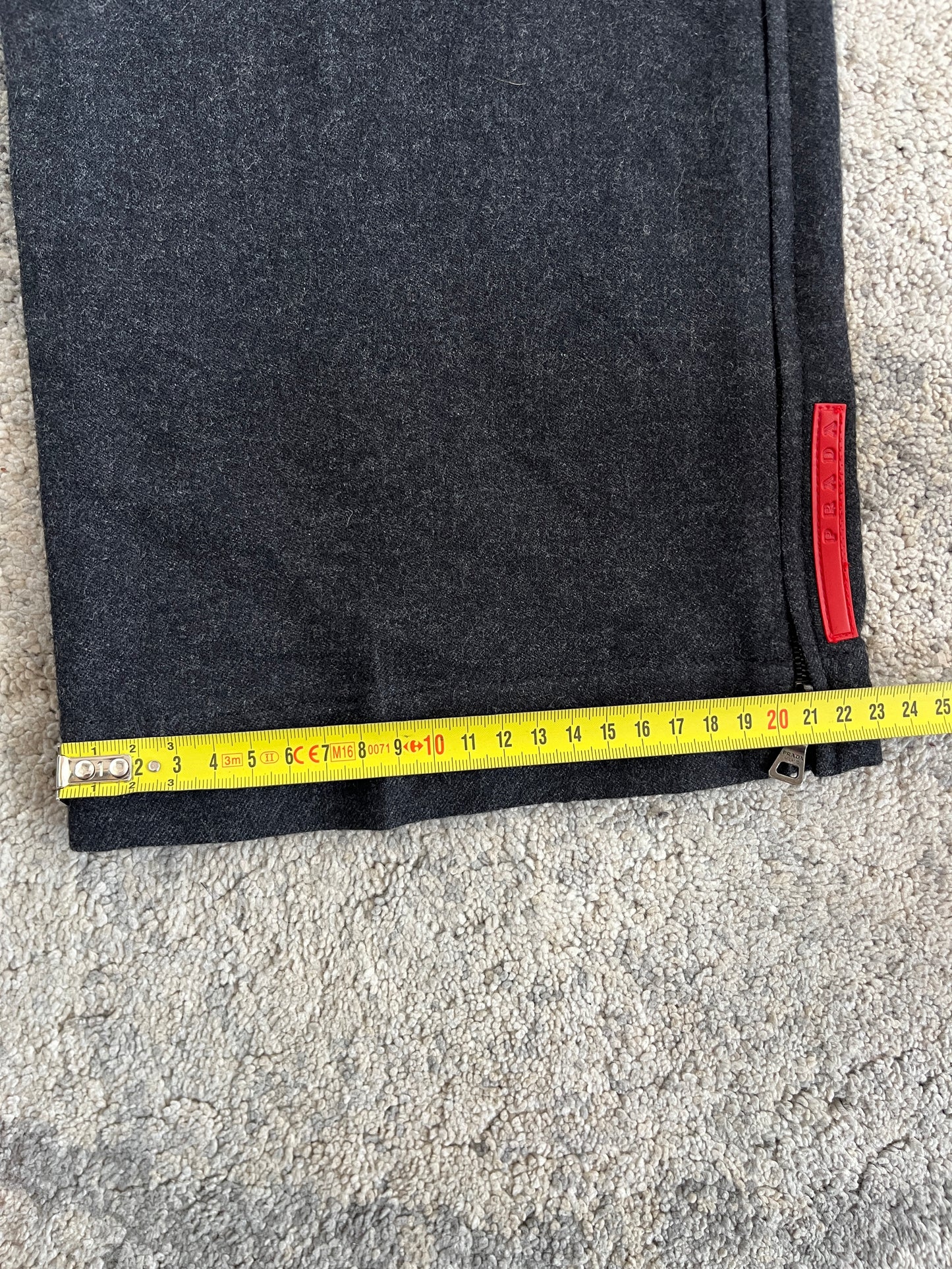 Prada 2000's wool pants