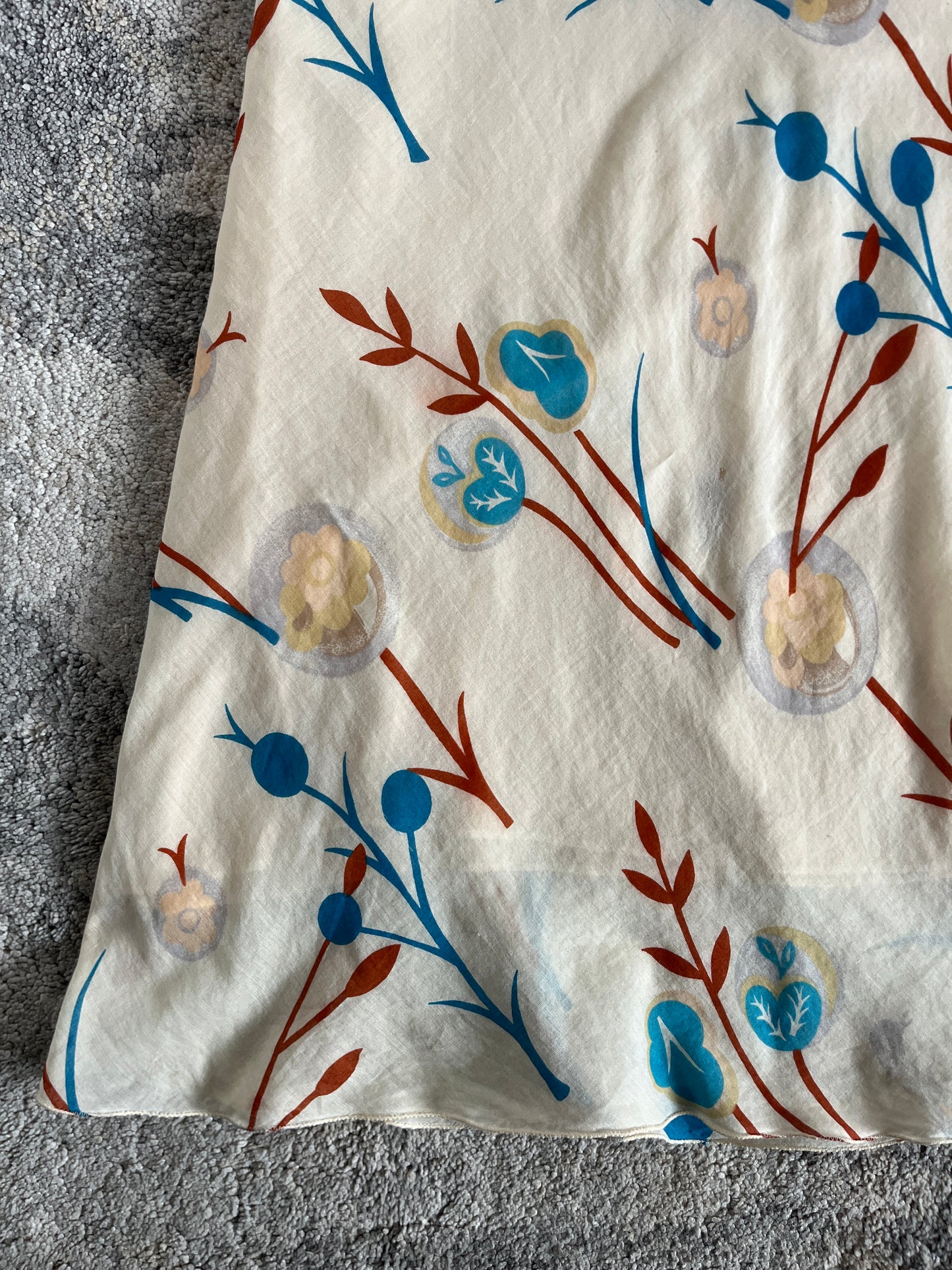 Miu Miu SS1997 flowers light cotton