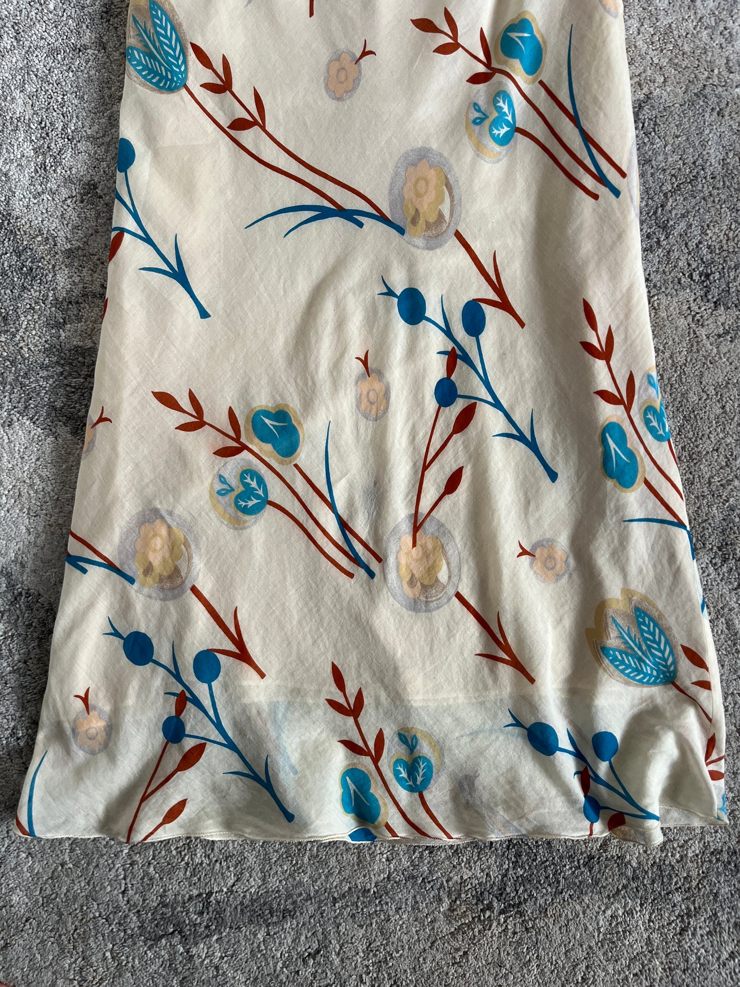 Miu Miu SS1997 flowers light cotton