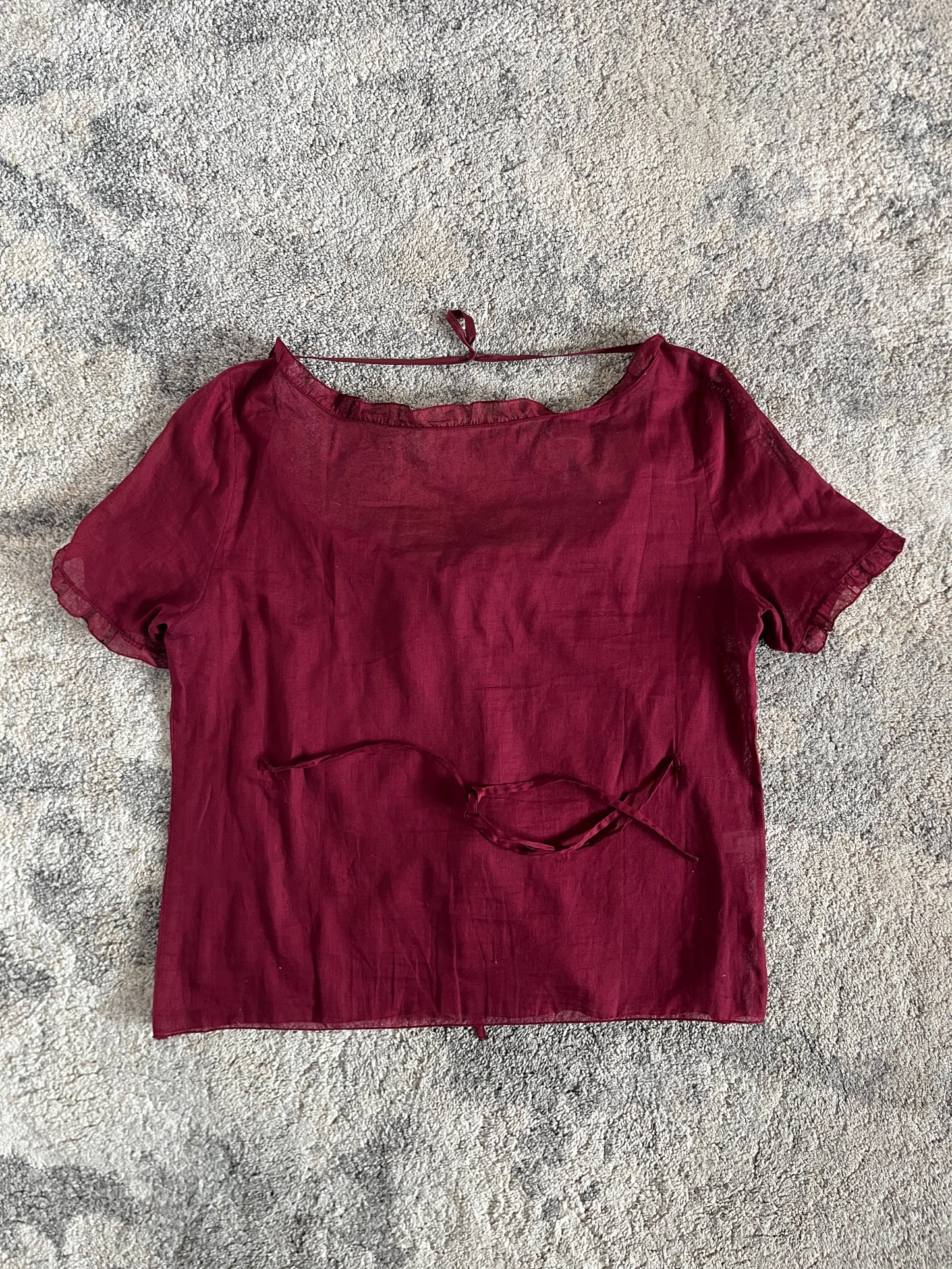 Miu Miu SS1997 light cotton top