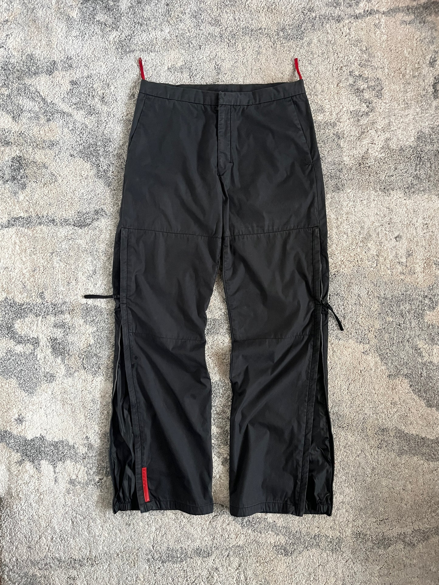 Prada SS2000 multi-zip trackpant
