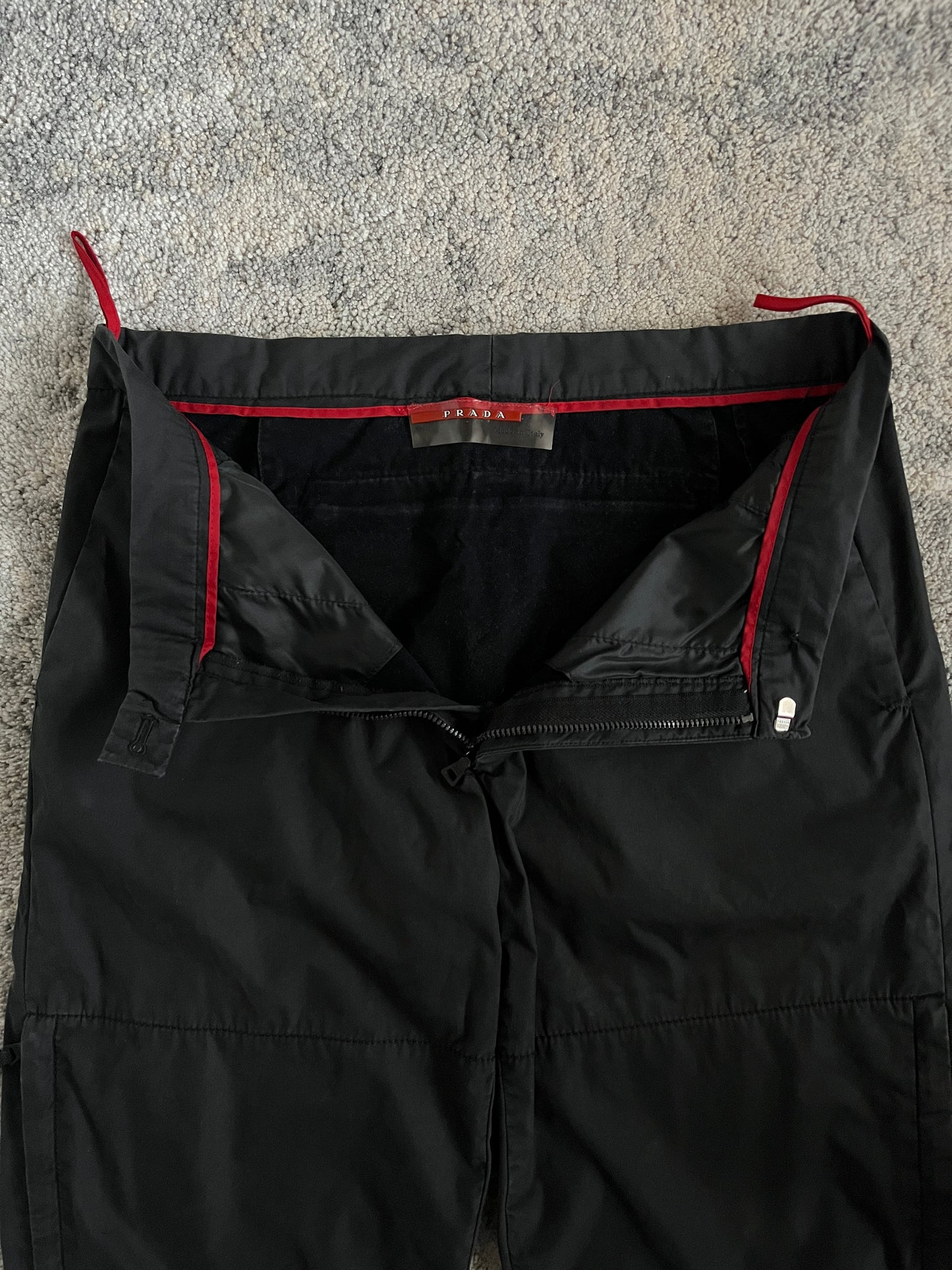 Prada SS2000 multi-zip trackpant