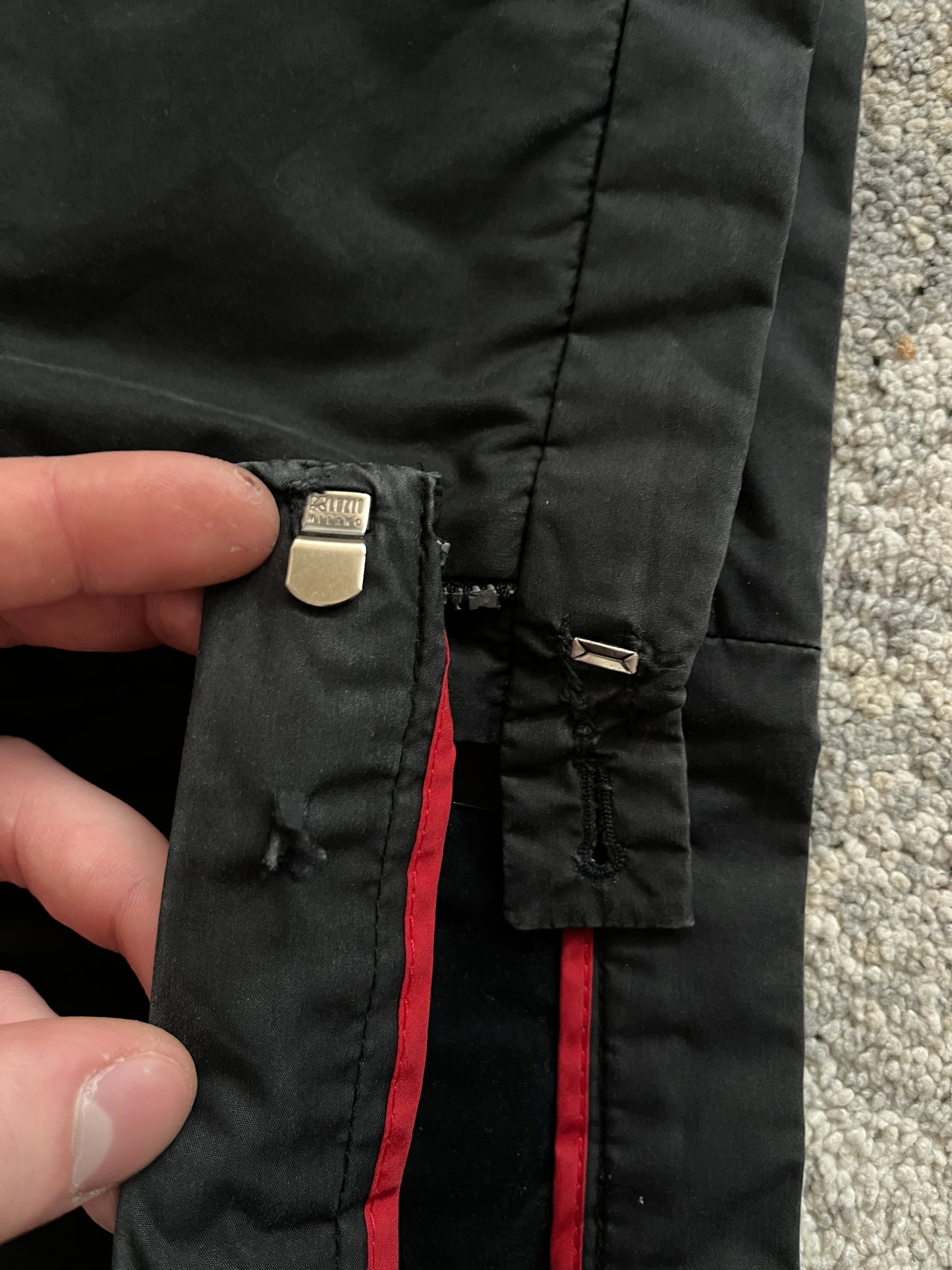 Prada SS2000 multi-zip trackpant