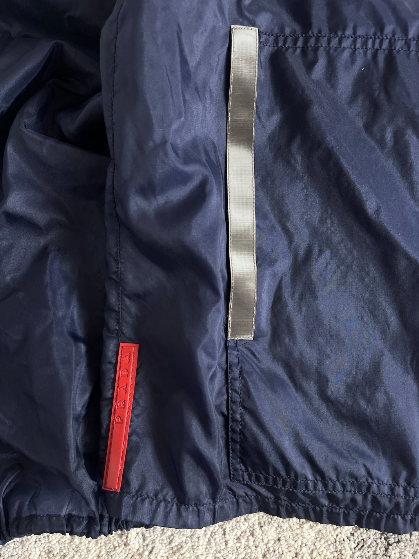 Prada SS1999 transparent nylon jacket