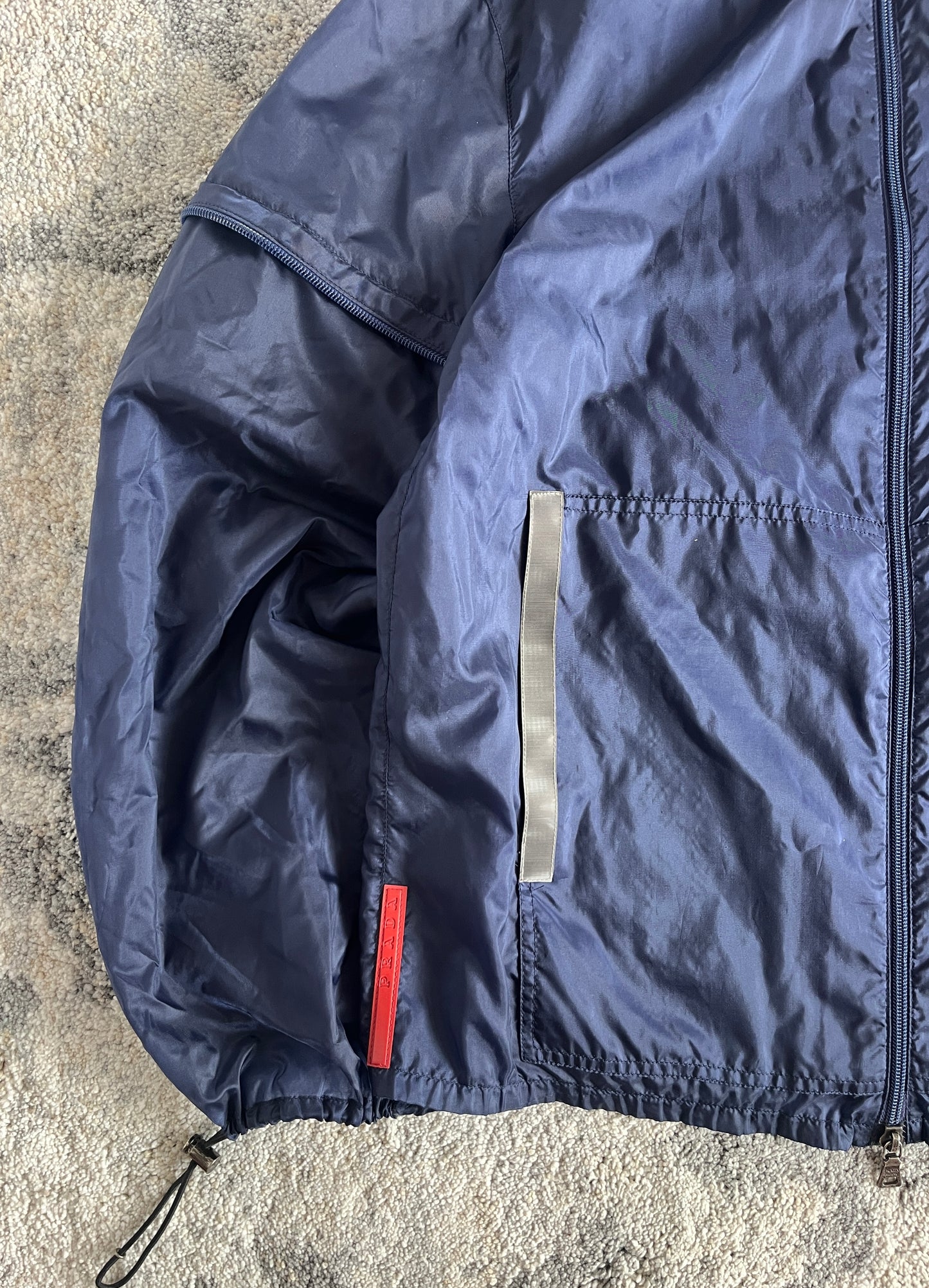 Prada SS1999 transparent nylon jacket