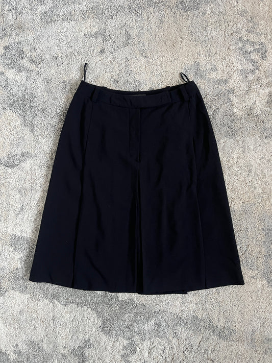 Prada 1990's wool panel skirt