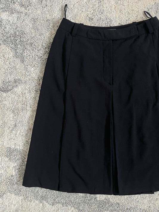 Prada 1990's wool panel skirt