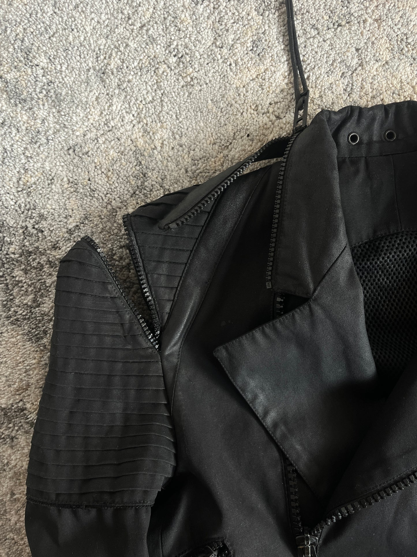Dior Homme S/S 2004 "STRIP" sample Biker perfecto jacket