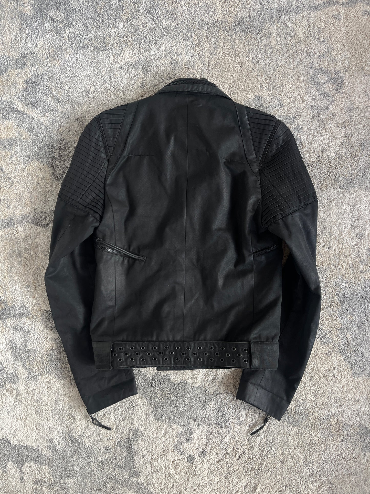 Dior Homme S/S 2004 "STRIP" sample Biker perfecto jacket