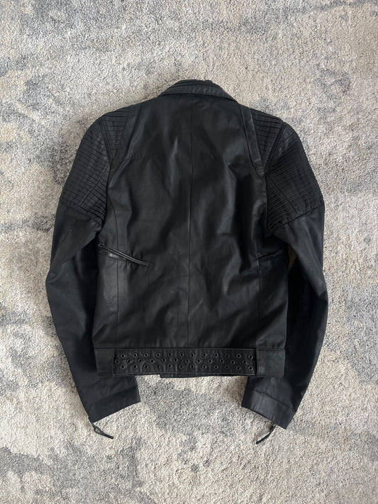 Dior Homme S/S 2004 "STRIP" sample Biker perfecto jacket