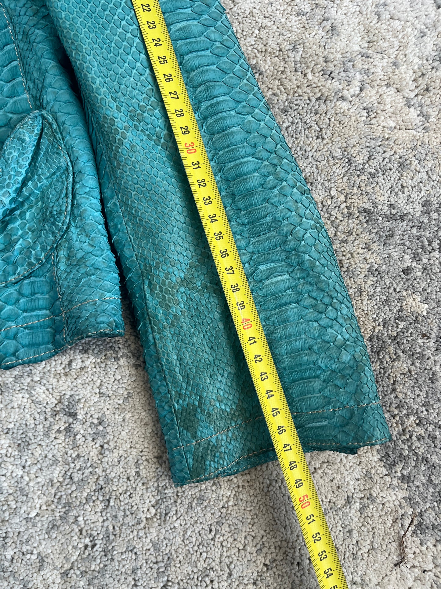 Prada 2000's python leather jacket
