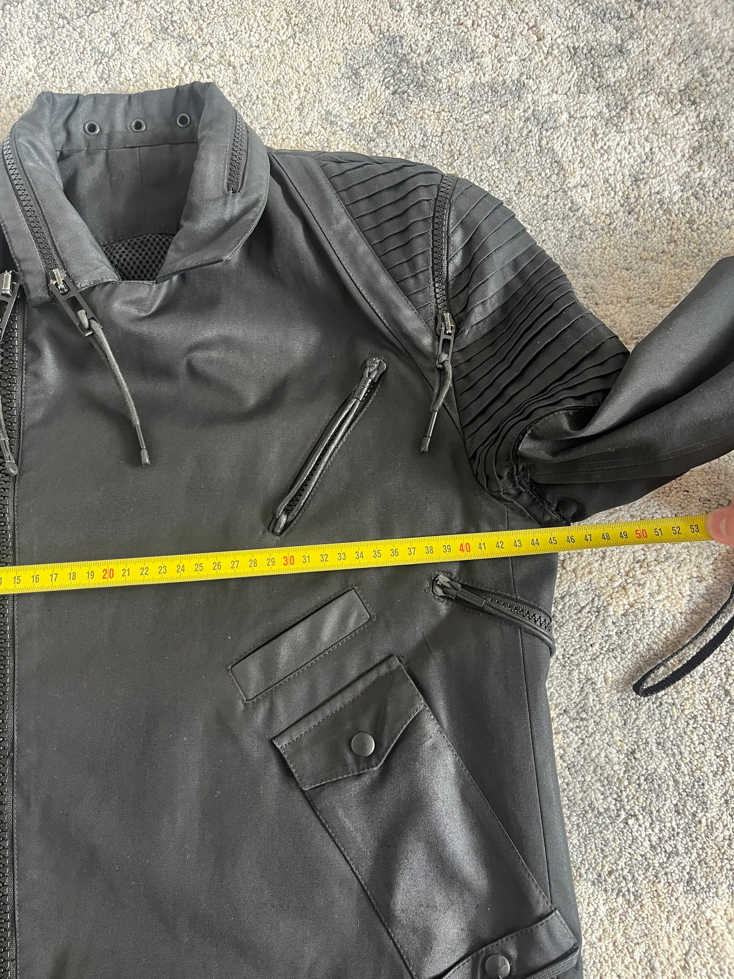 Dior Homme S/S 2004 "STRIP" sample Biker perfecto jacket