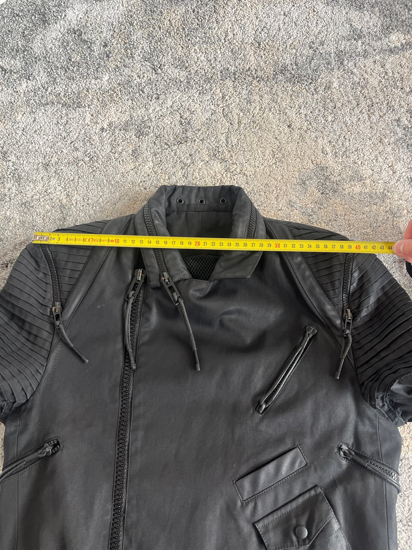 Dior Homme S/S 2004 "STRIP" sample Biker perfecto jacket