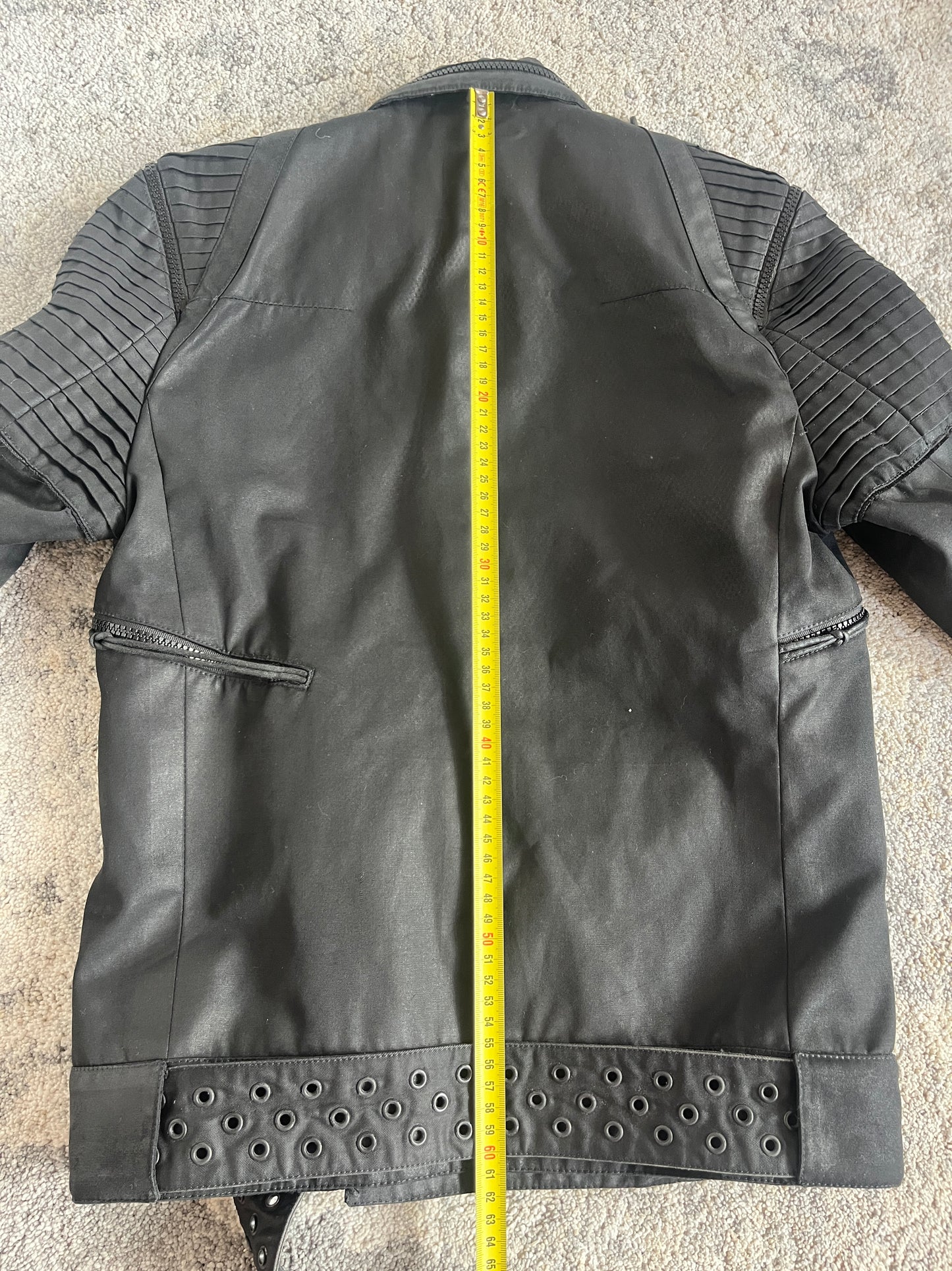 Dior Homme S/S 2004 "STRIP" sample Biker perfecto jacket