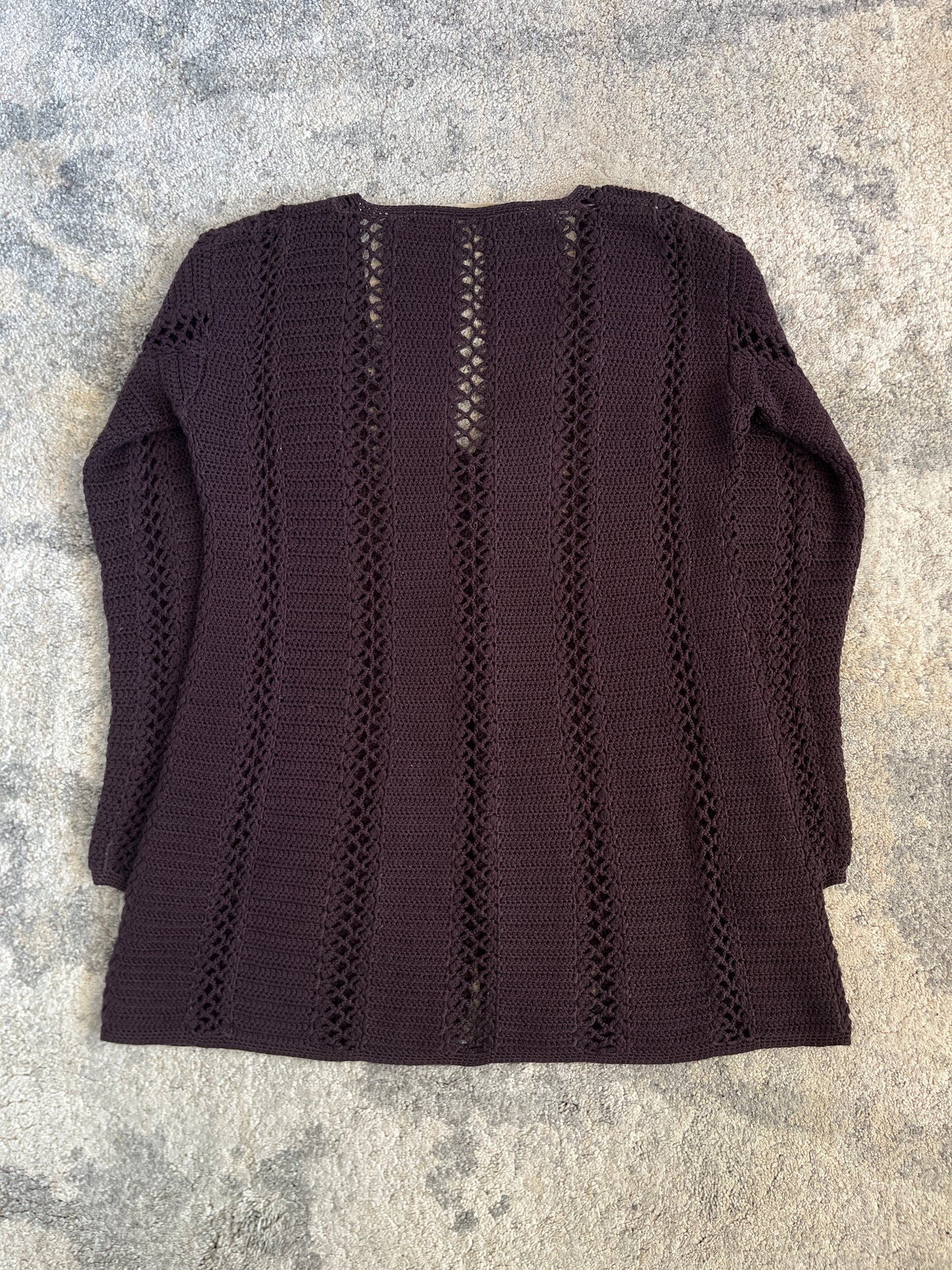Miu Miu SS1994 cotton hand knit cardigan