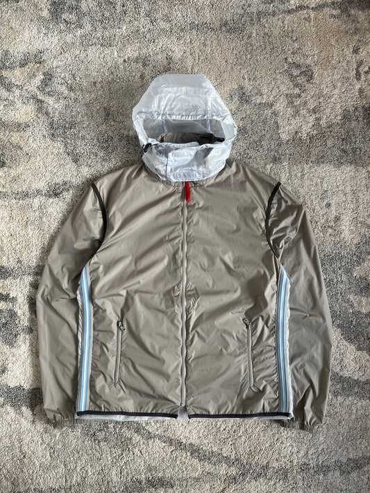 Prada SS2000 light transparent back jacket