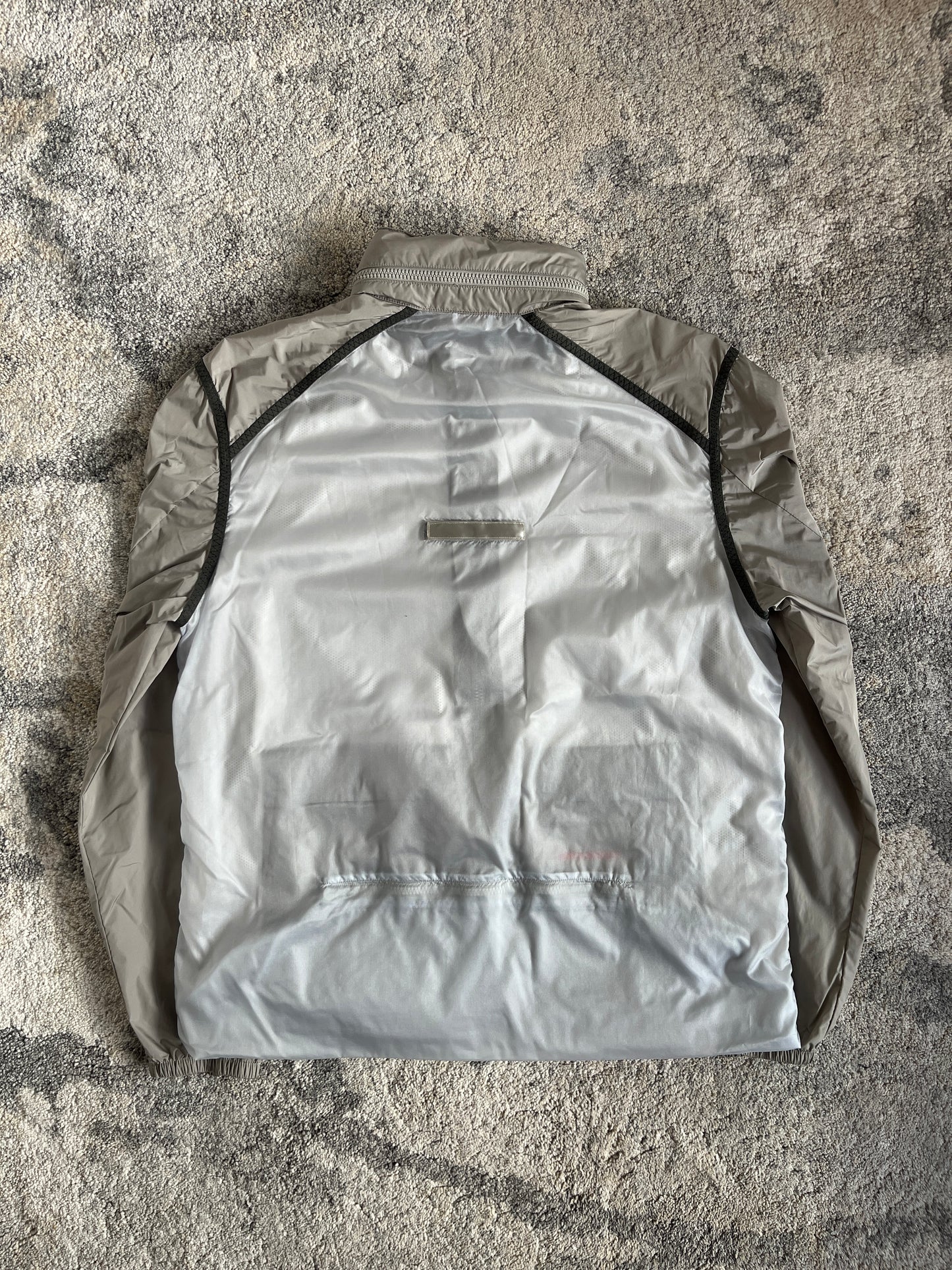 Prada SS2000 light transparent back jacket