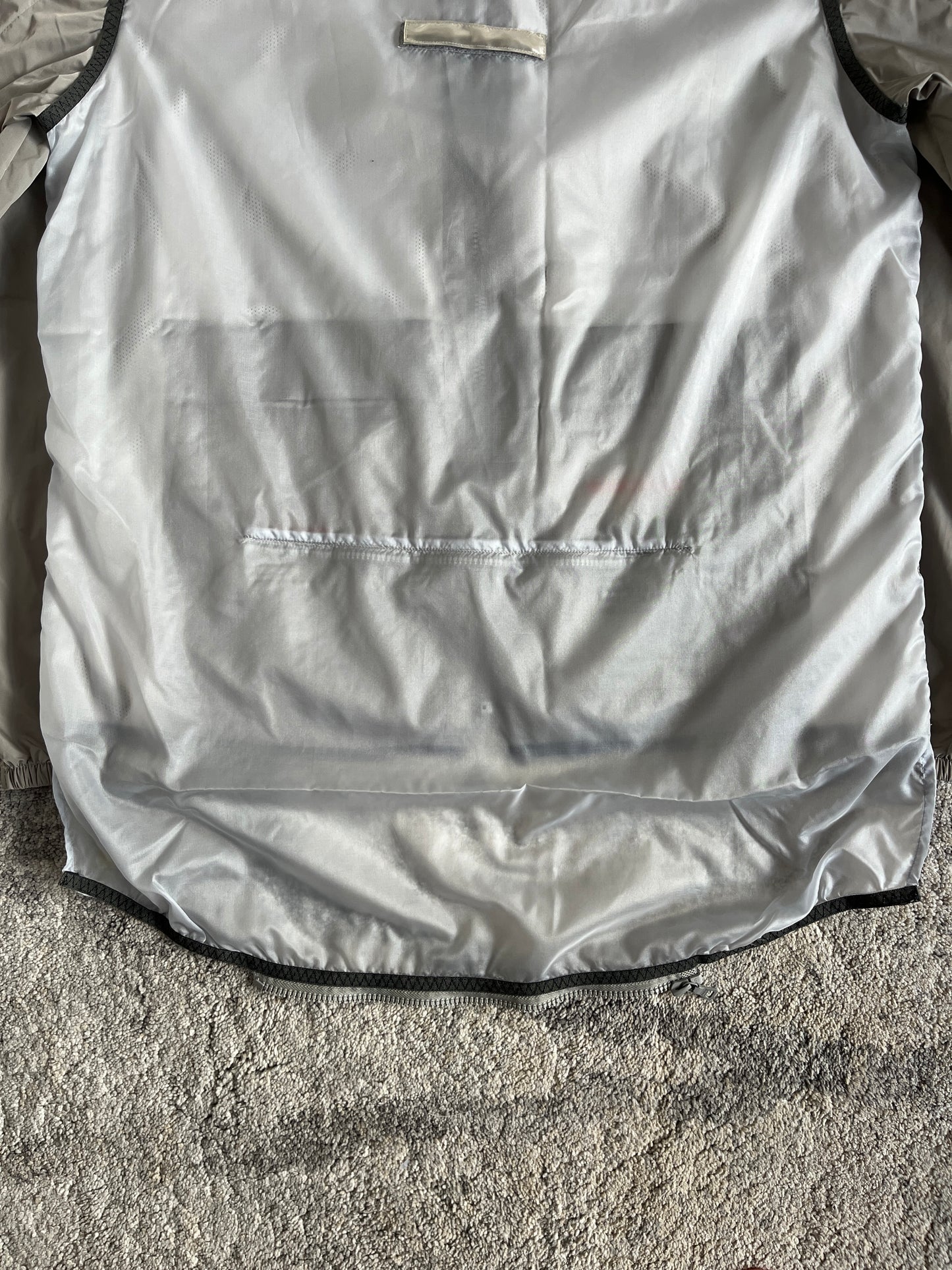 Prada SS2000 light transparent back jacket
