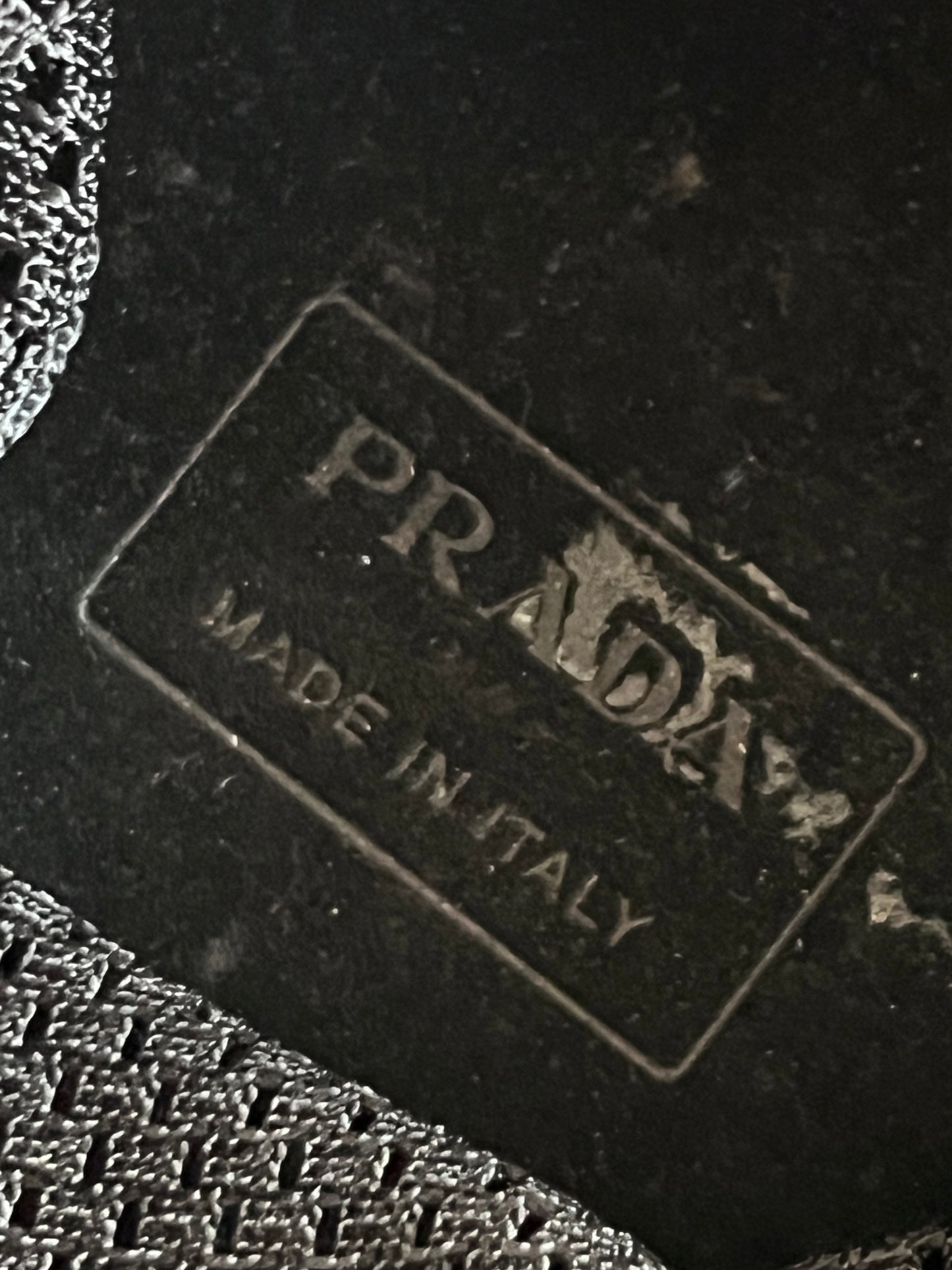 Prada 1999 net handbag