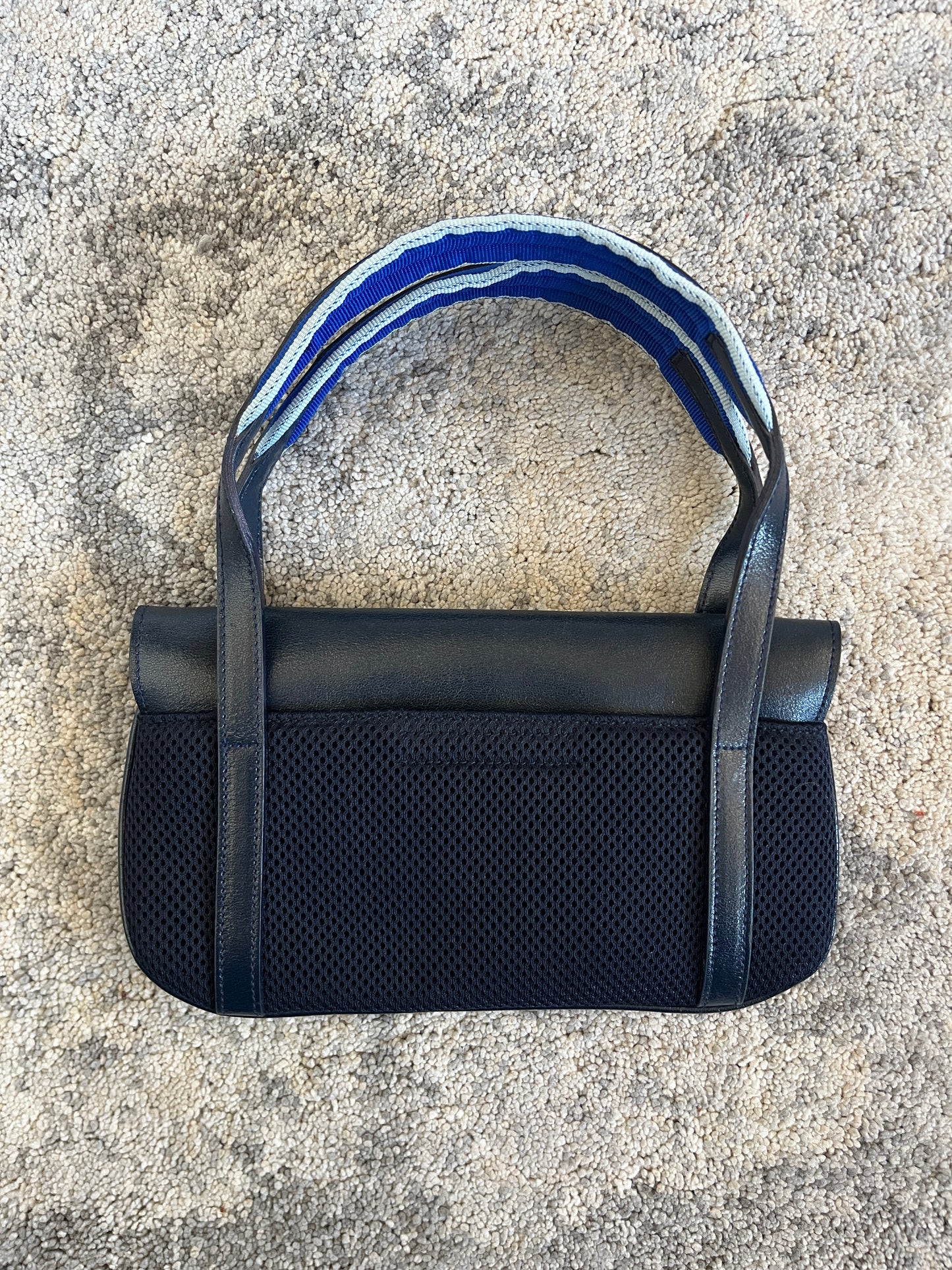 Miu Miu SS2000 mesh & leather handbag