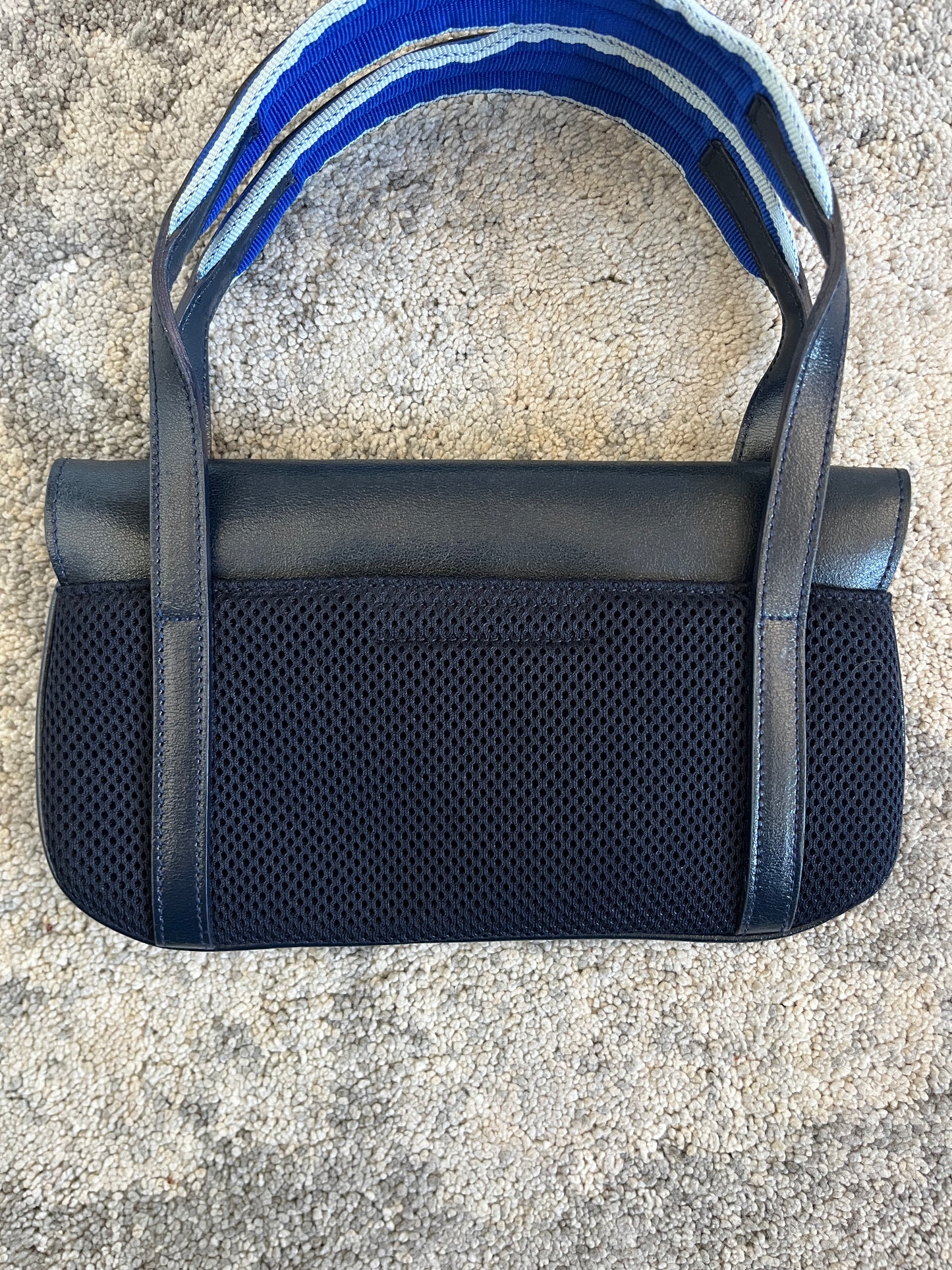 Miu Miu SS2000 mesh & leather handbag