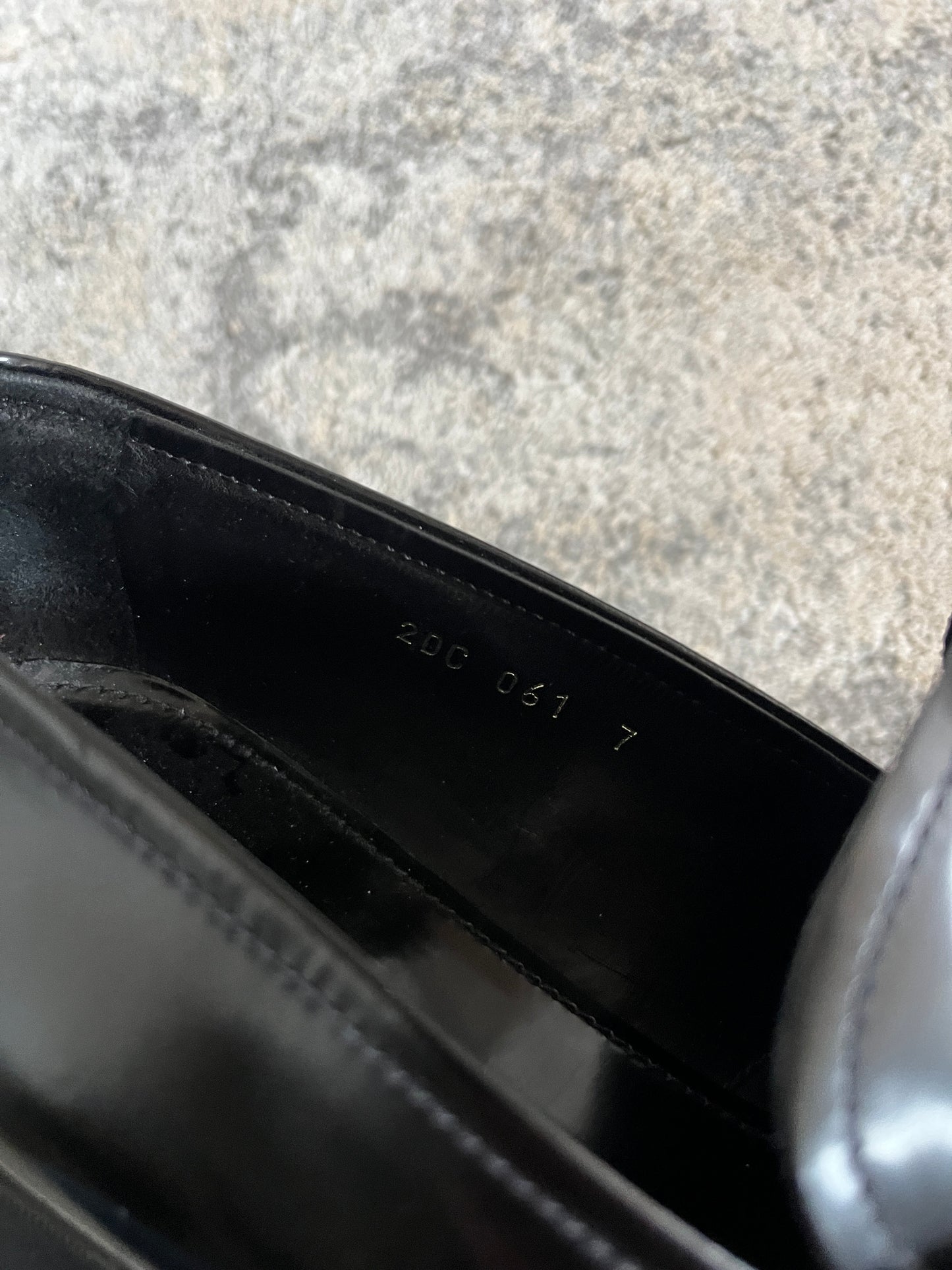 Prada 2000's leather loafers
