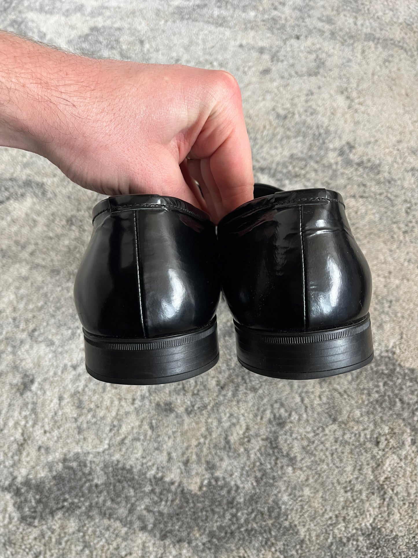 Prada 2000's leather loafers