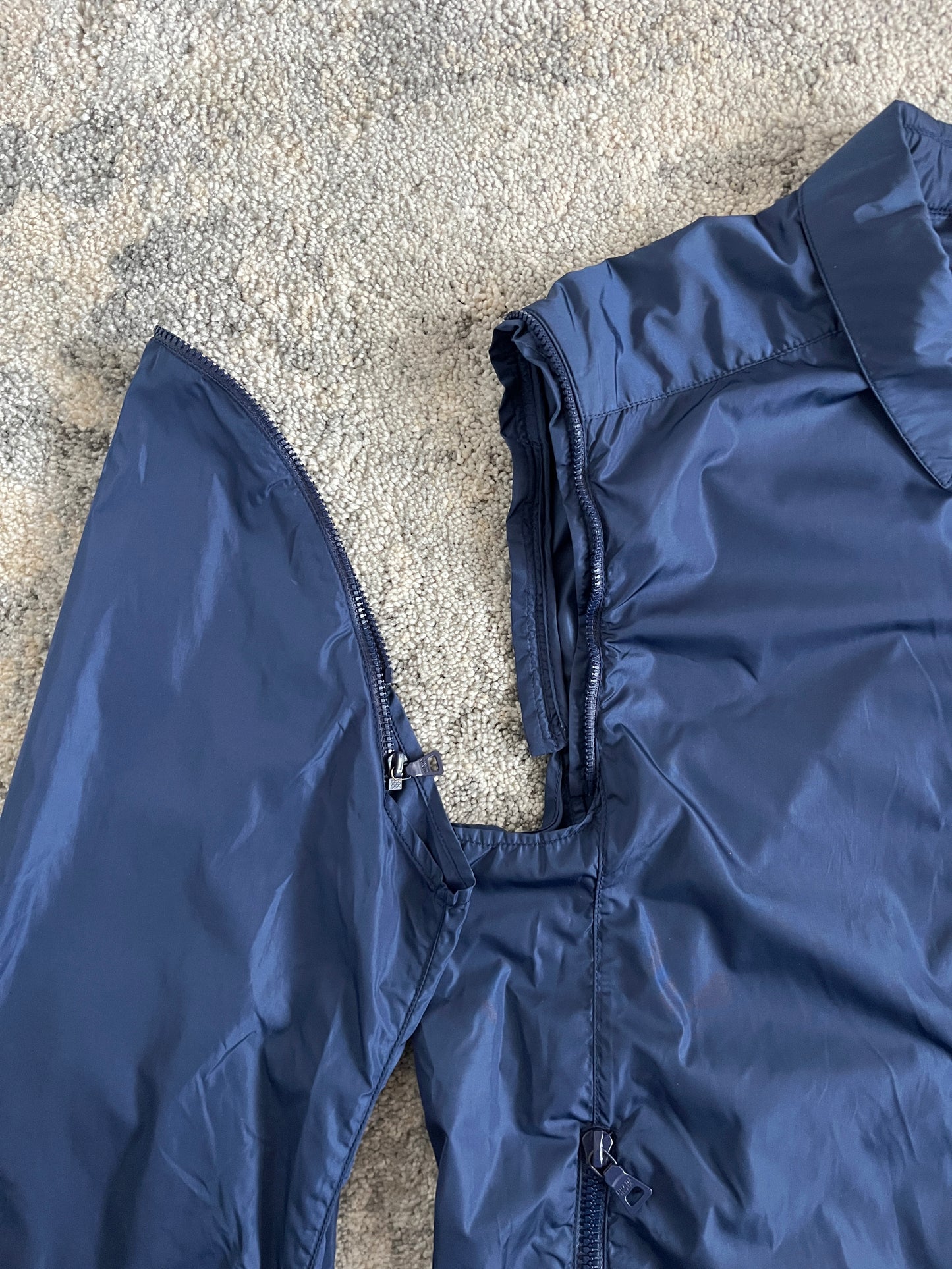 Prada SS2000 nylon convertible shirt