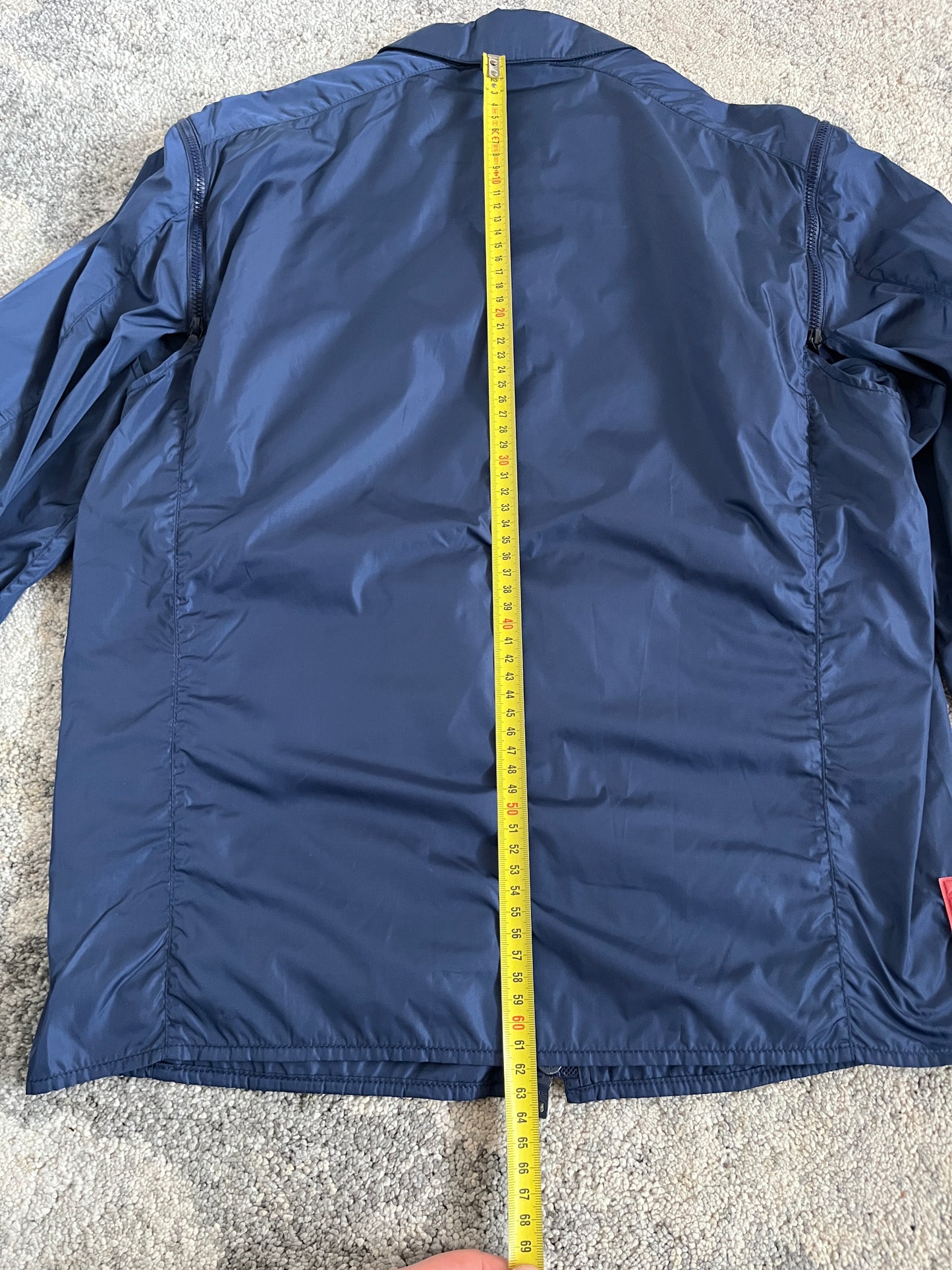 Prada SS2000 nylon convertible shirt