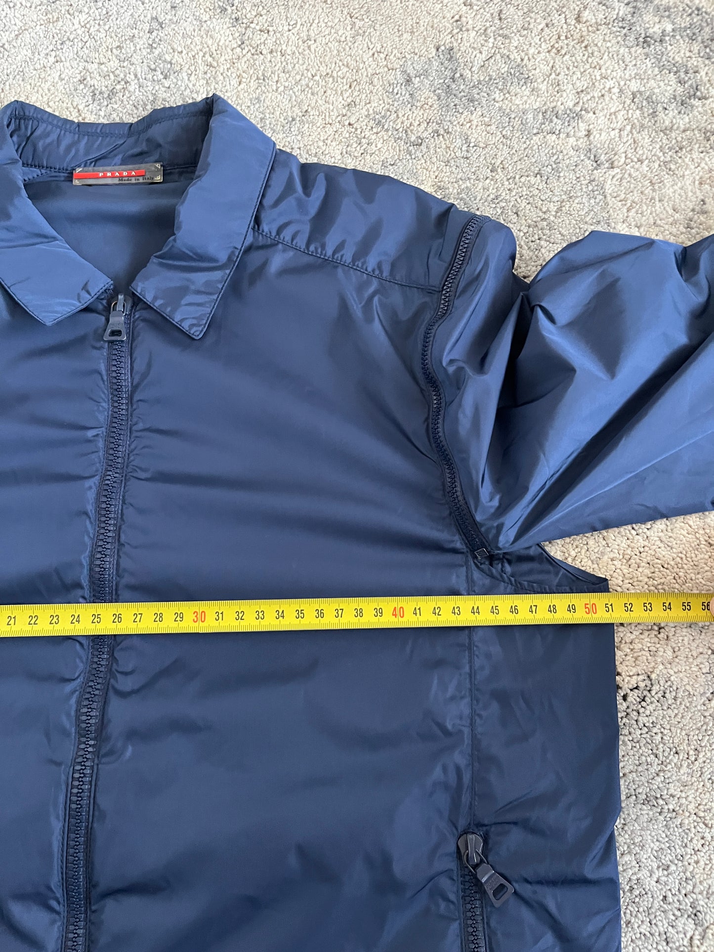 Prada SS2000 nylon convertible shirt