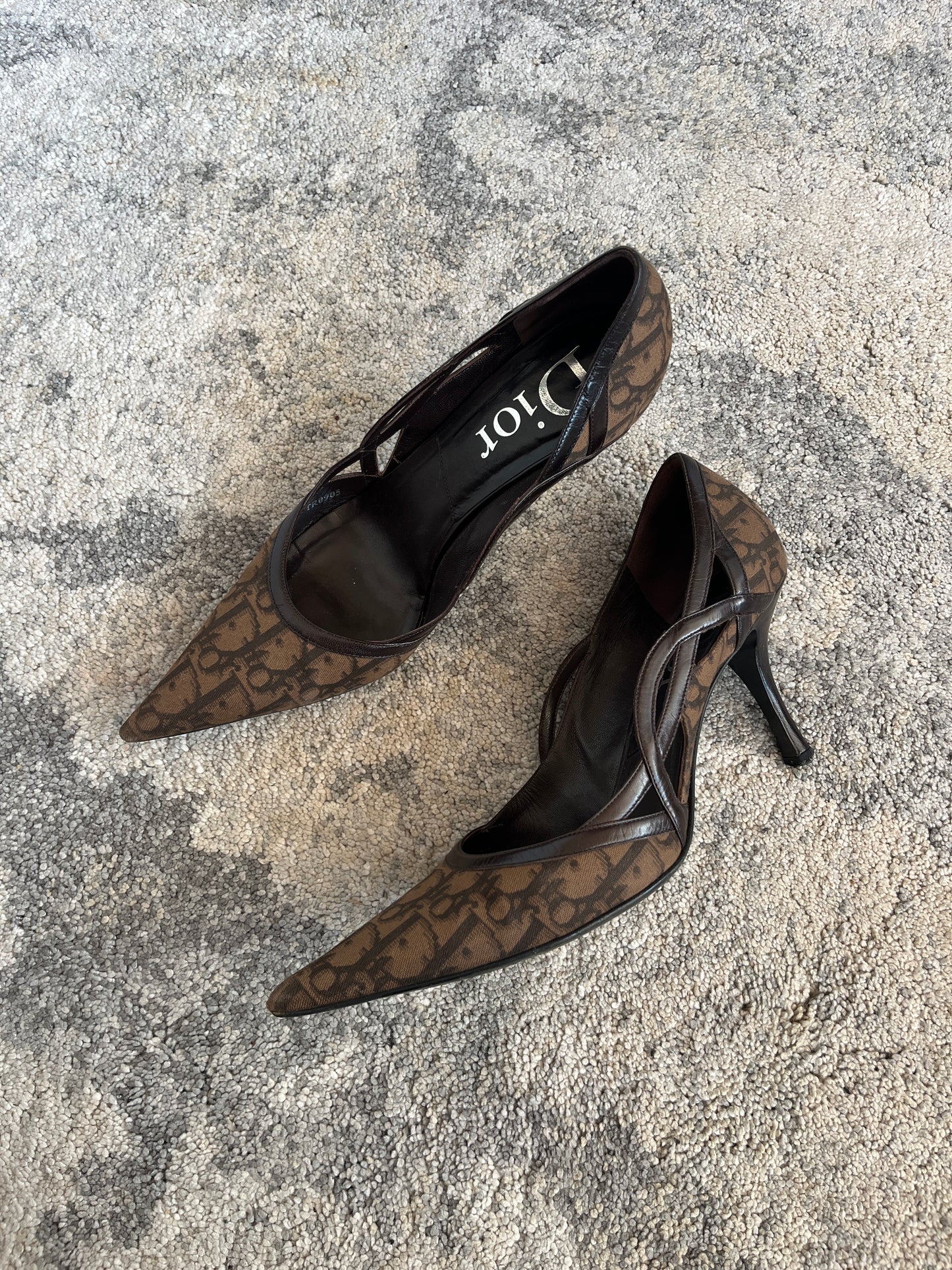 Dior 2000's monogram heels