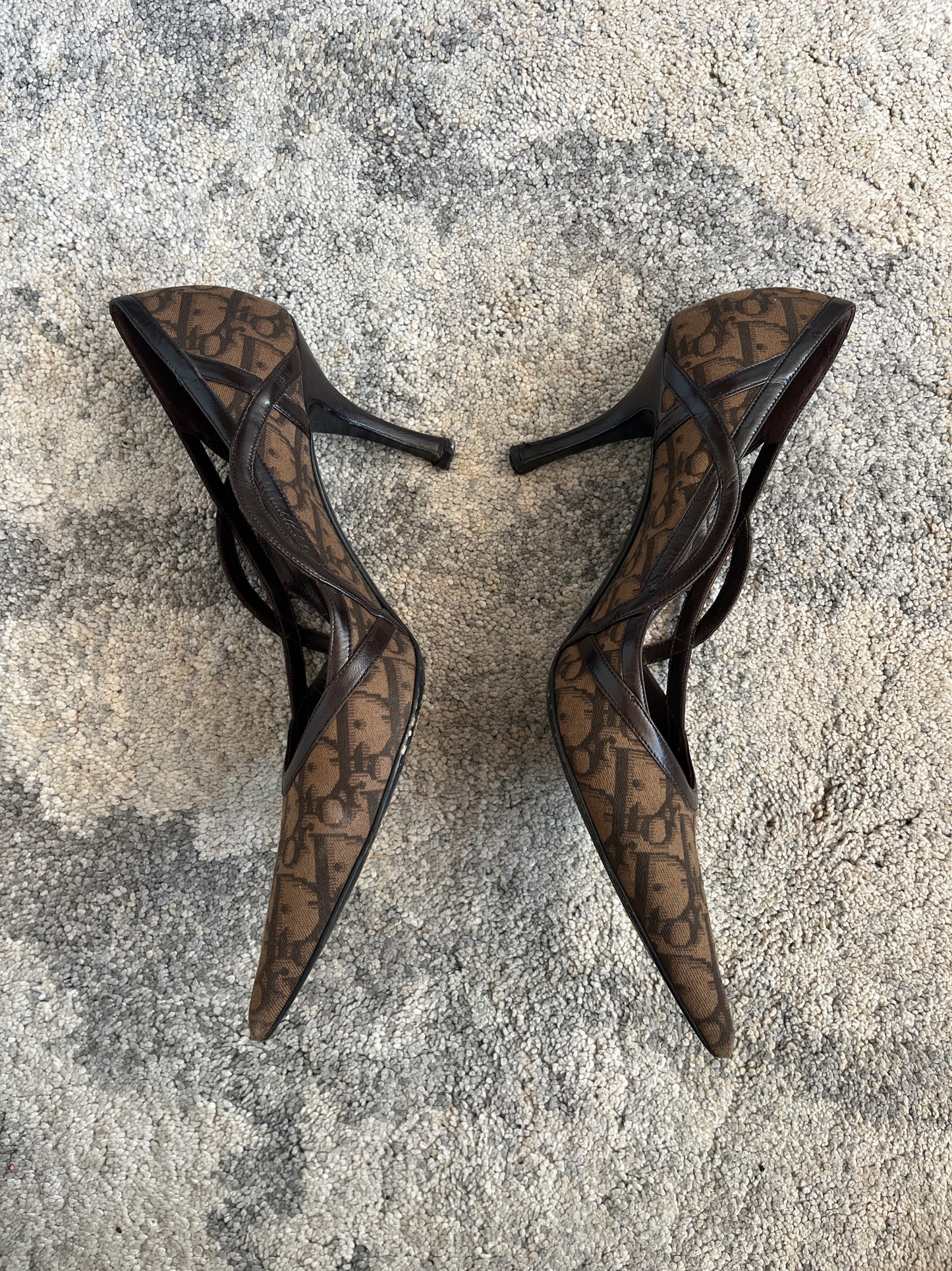 Dior 2000's monogram heels
