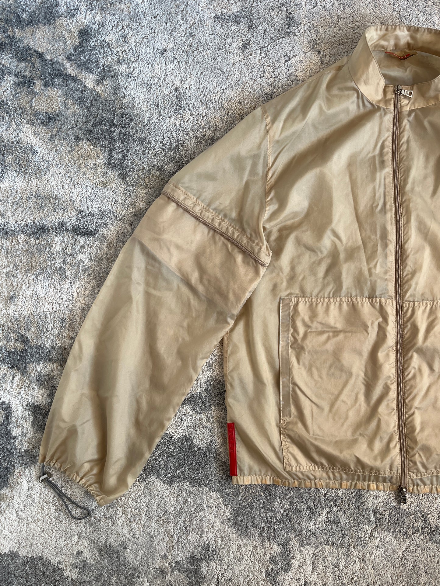Prada SS1999 transparent convertible jacket