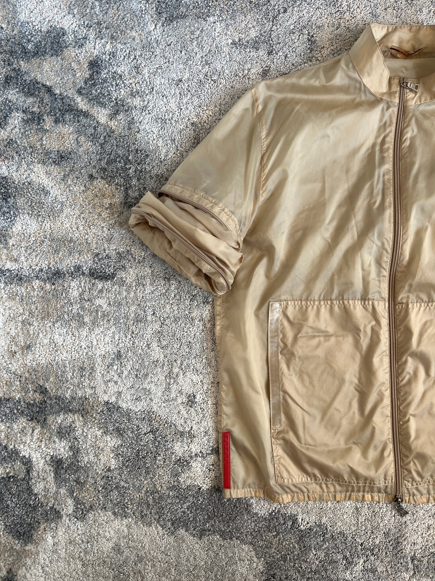 Prada SS1999 transparent convertible jacket