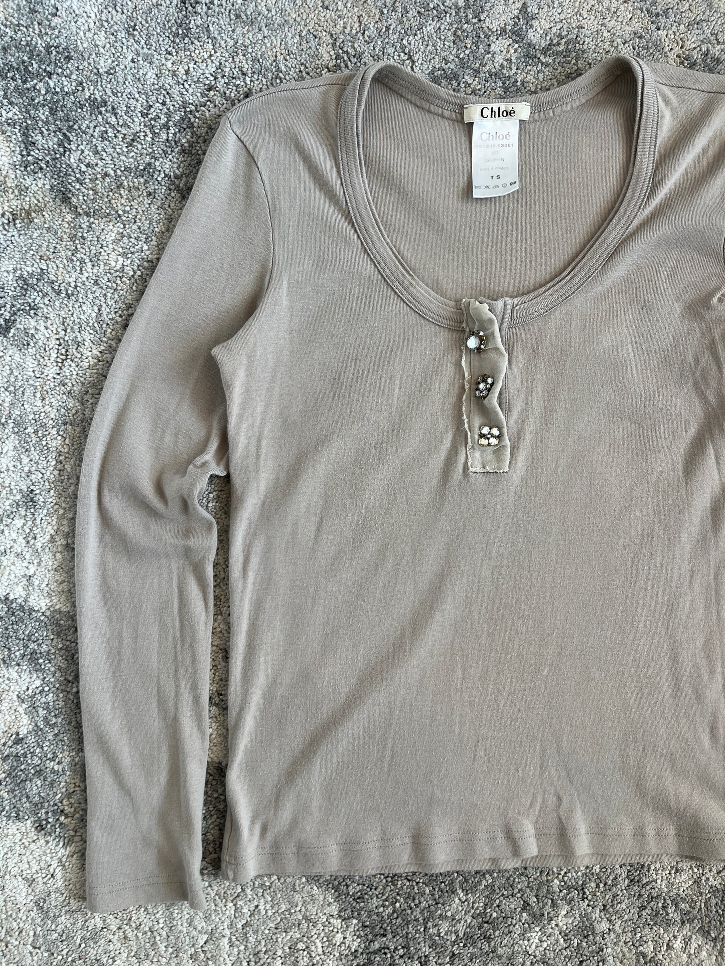 Chloé 2000's cotton longsleeve by Phoebe Philo