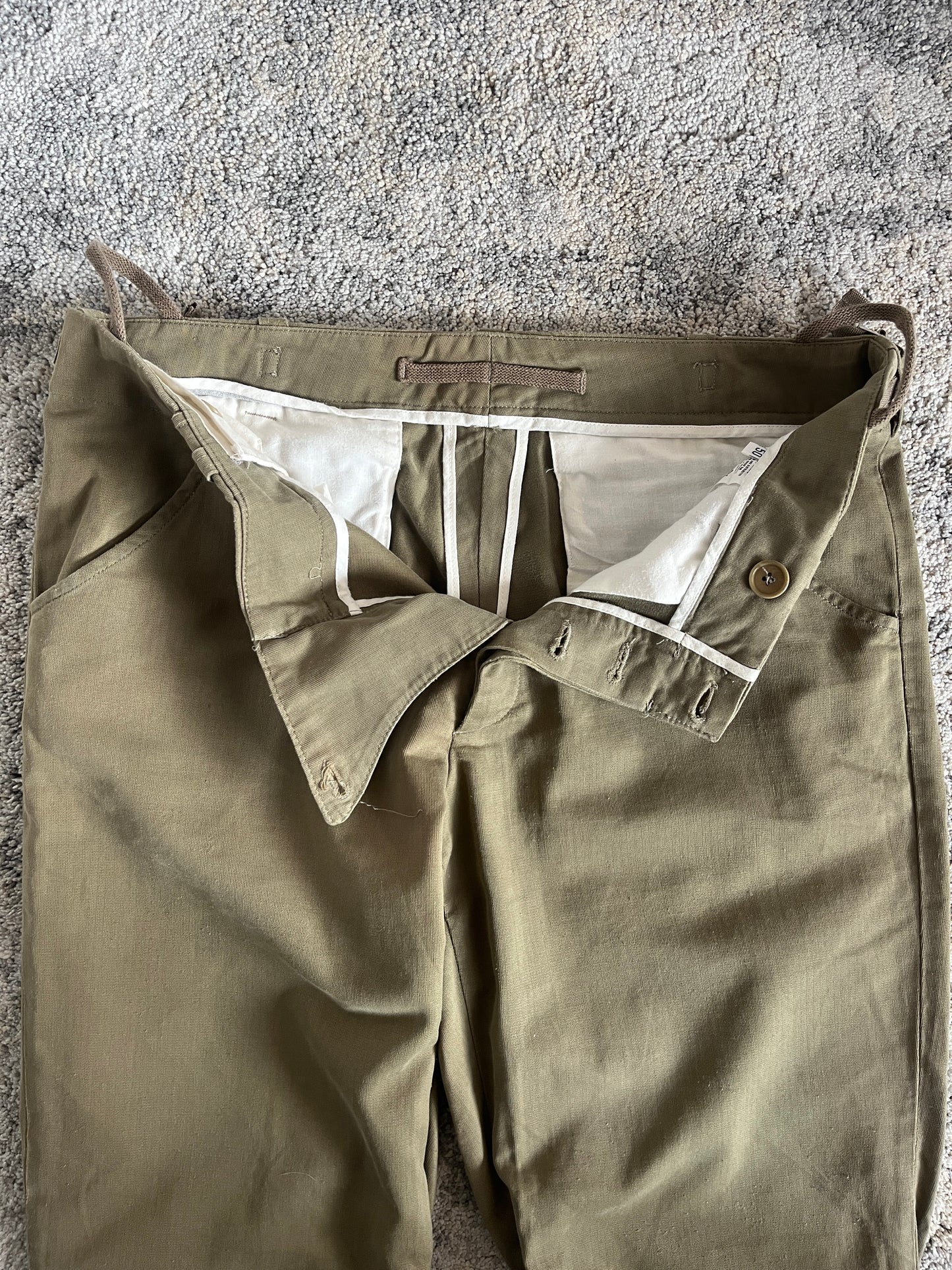 Helmut Lang 1990's bondage pants