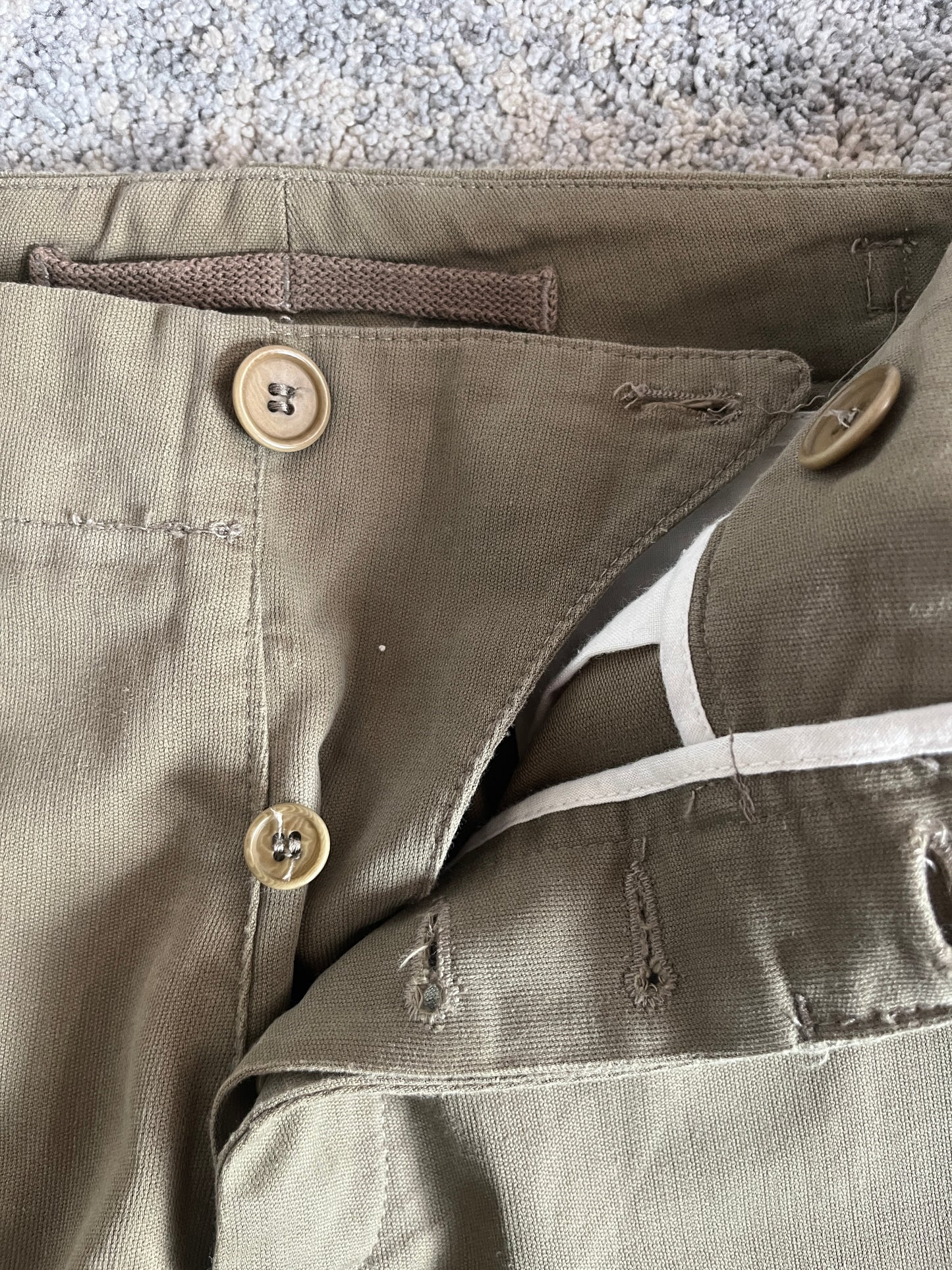 Helmut Lang 1990's bondage pants