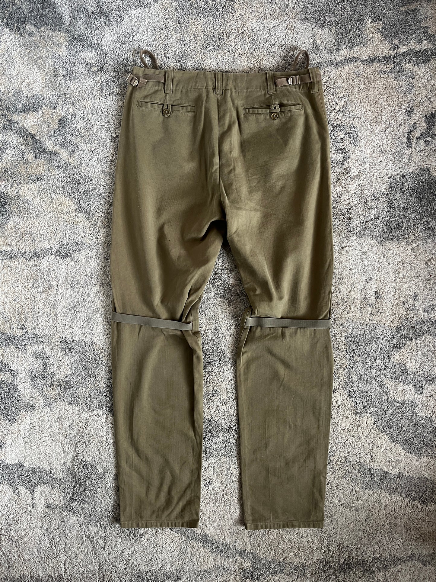 Helmut Lang 1990's bondage pants