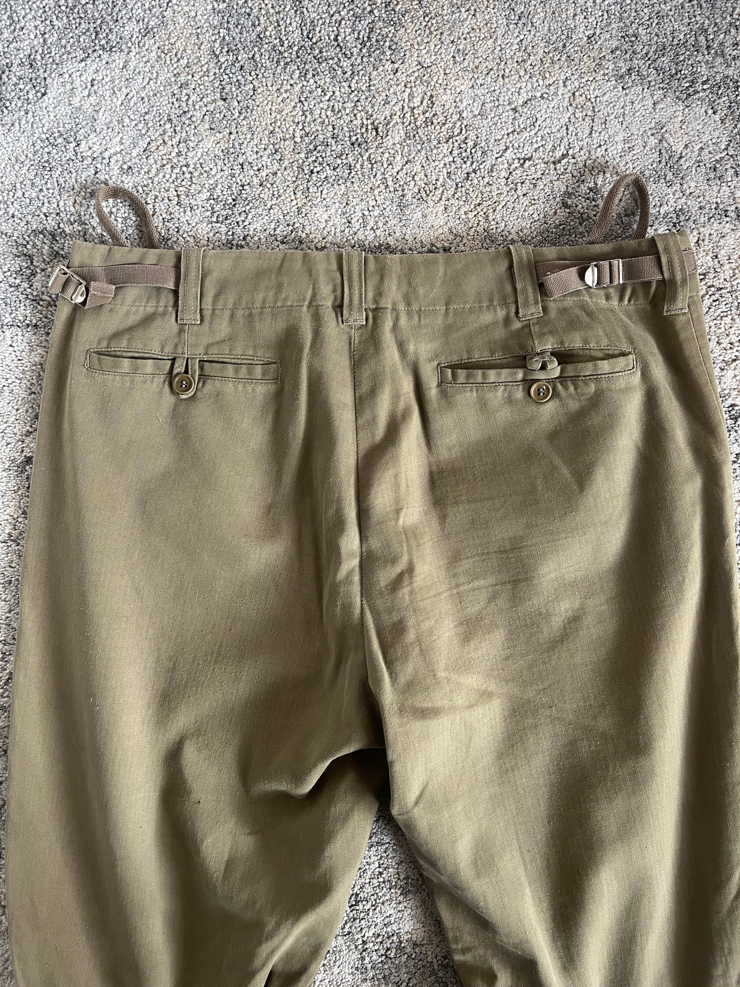 Helmut Lang 1990's bondage pants