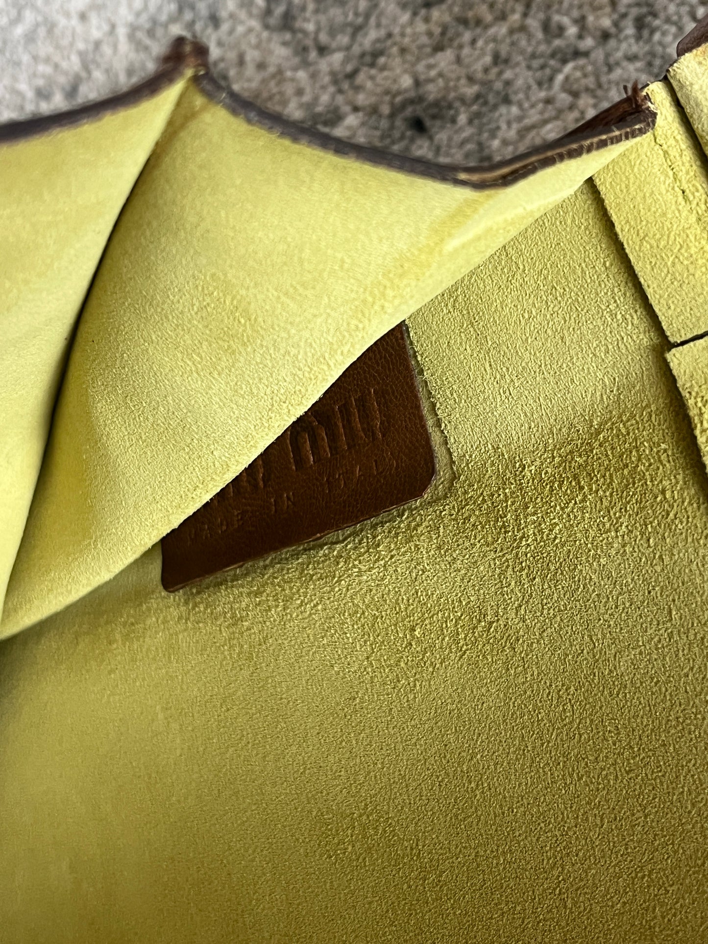 Miu Miu SS2000 leather shoulder bag