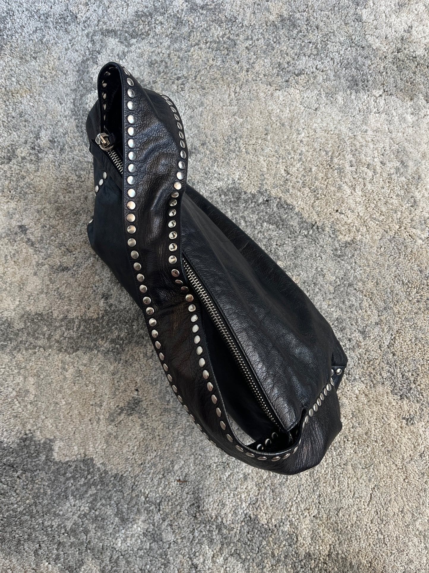 Miu Miu 1990's leather nails bag