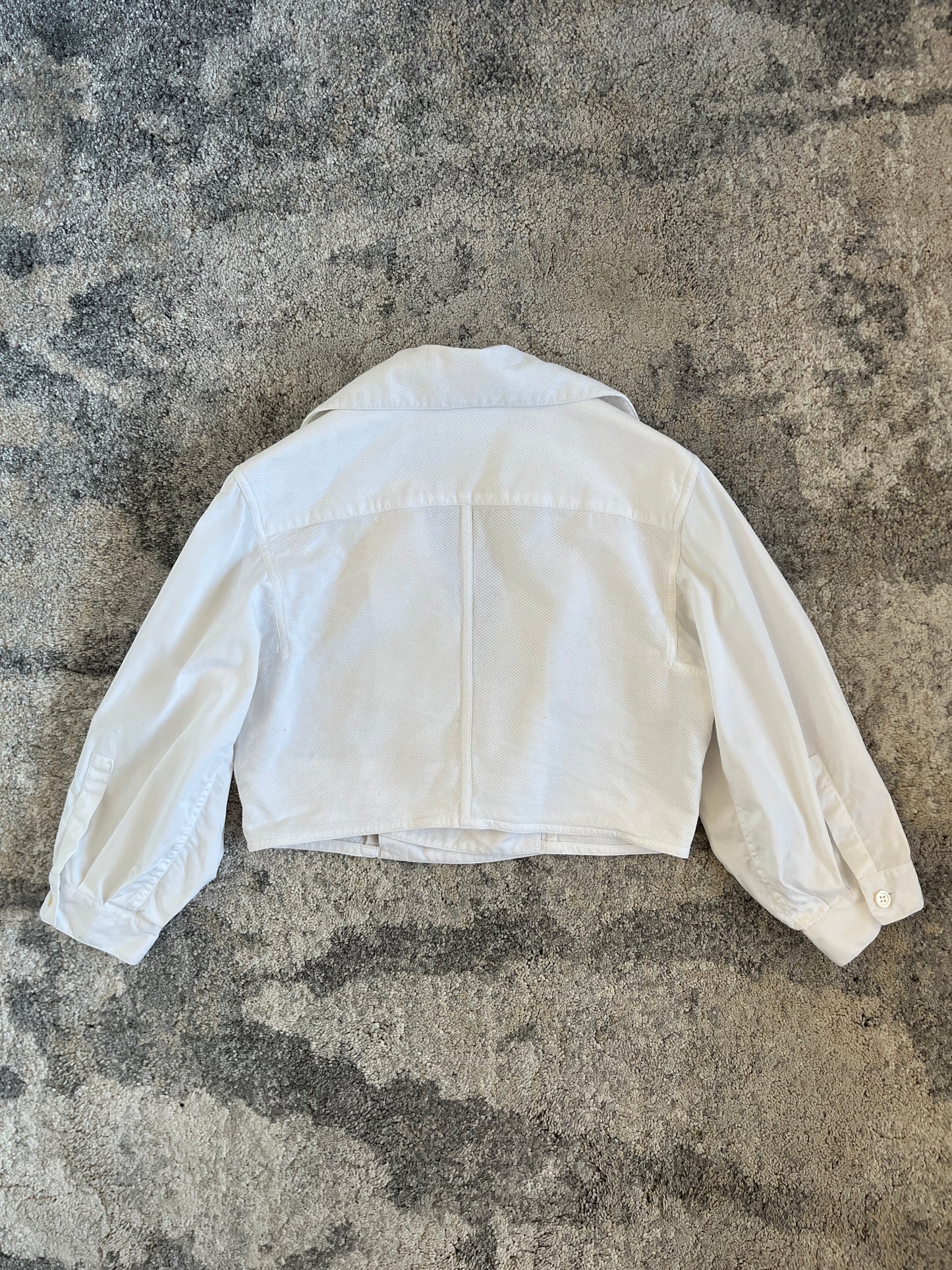 Prada SS1993 cotton cropped top