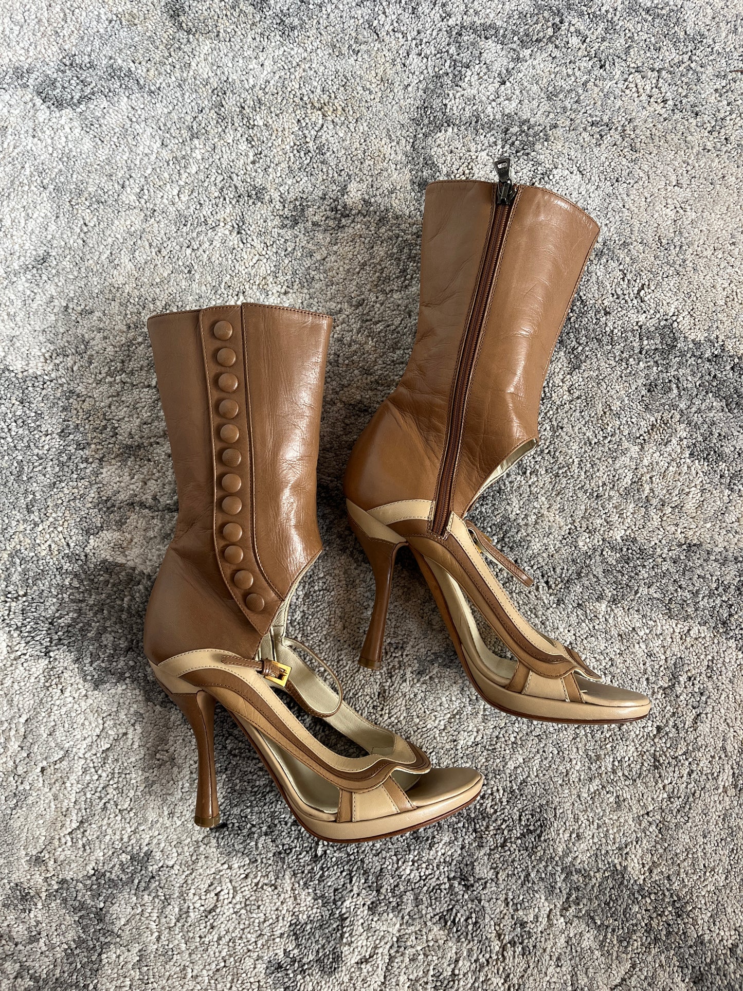 Prada SS2008 leather heels