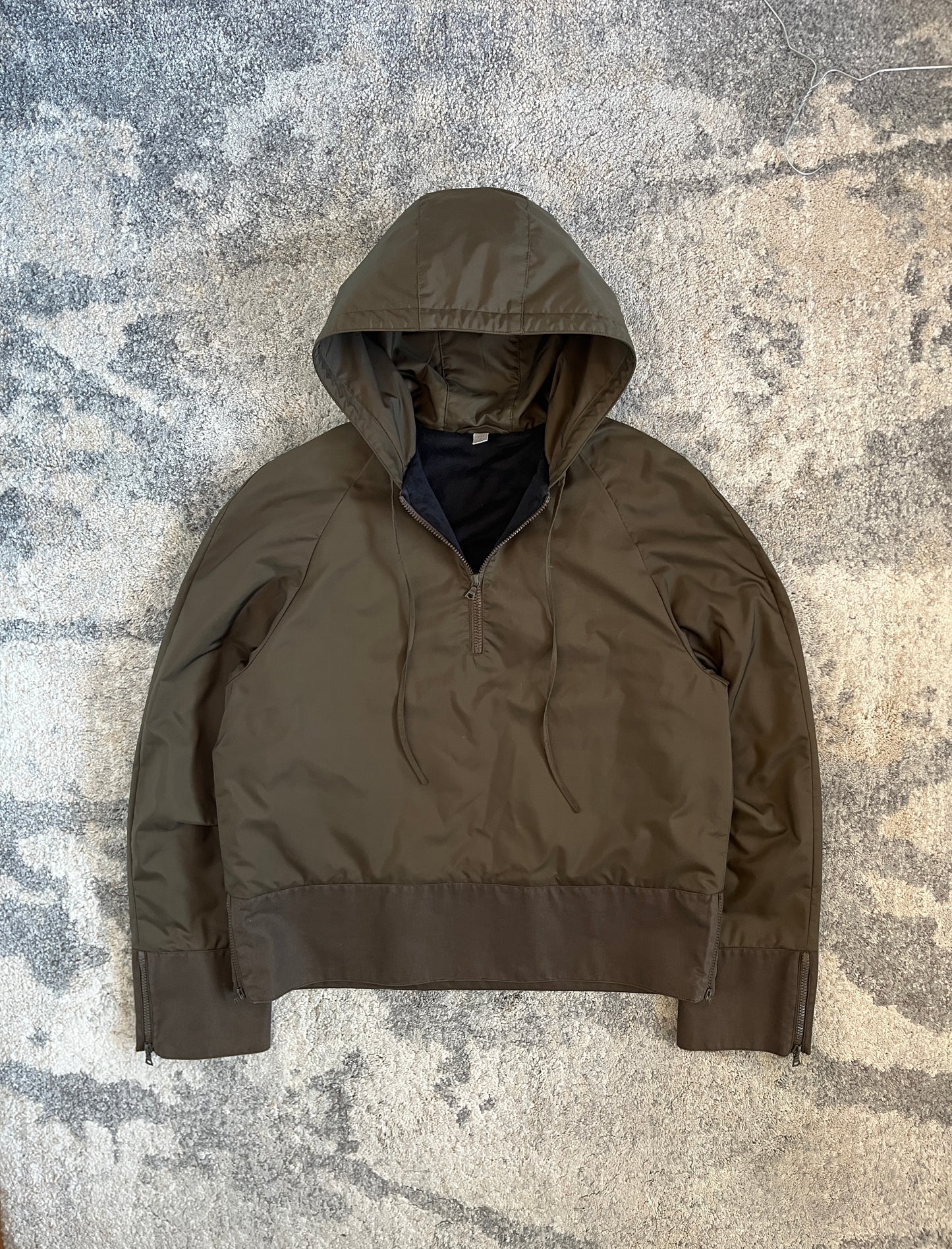 Miu Miu FW1999 nylon & fleece anorak