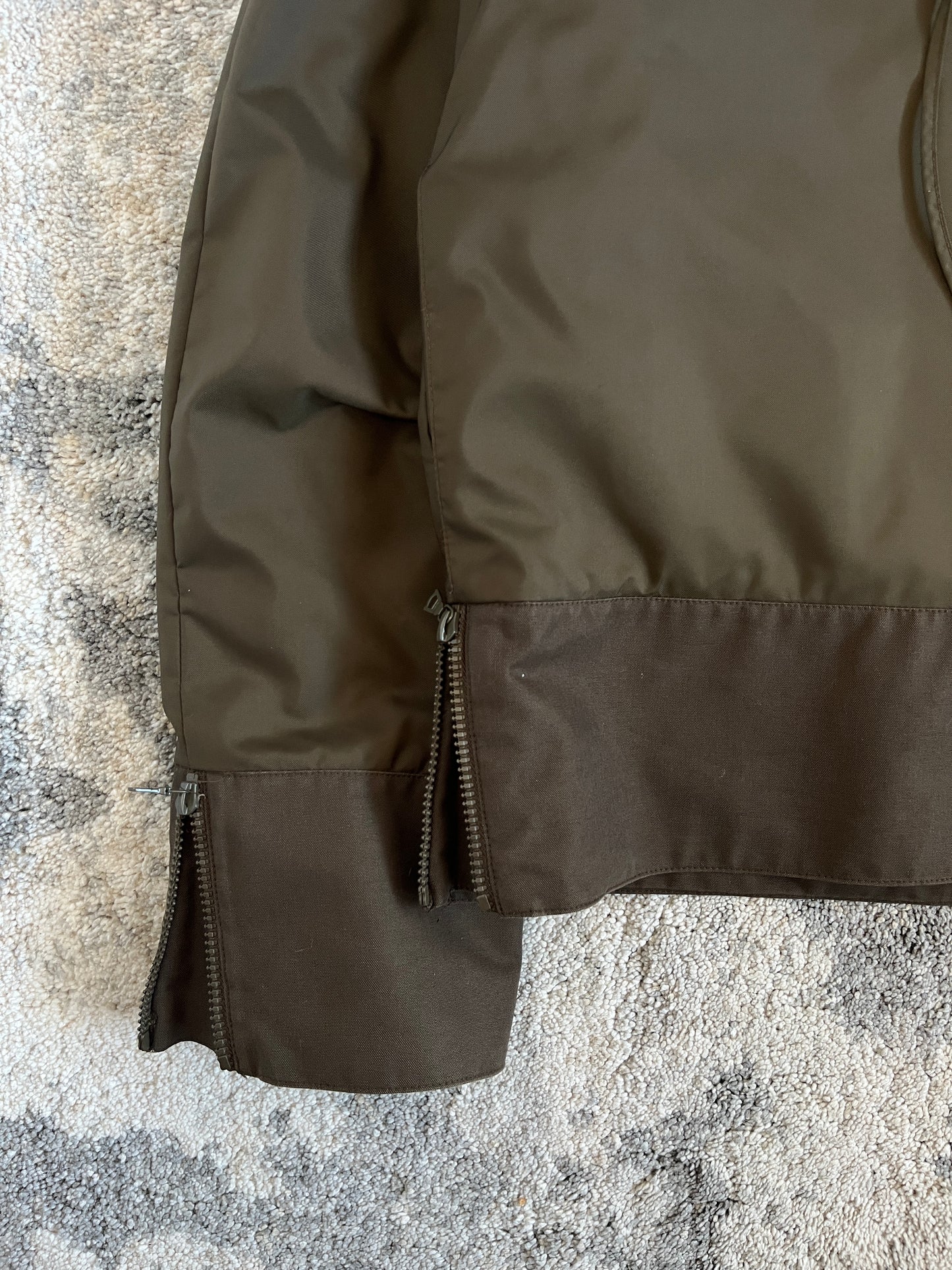 Miu Miu FW1999 nylon & fleece anorak